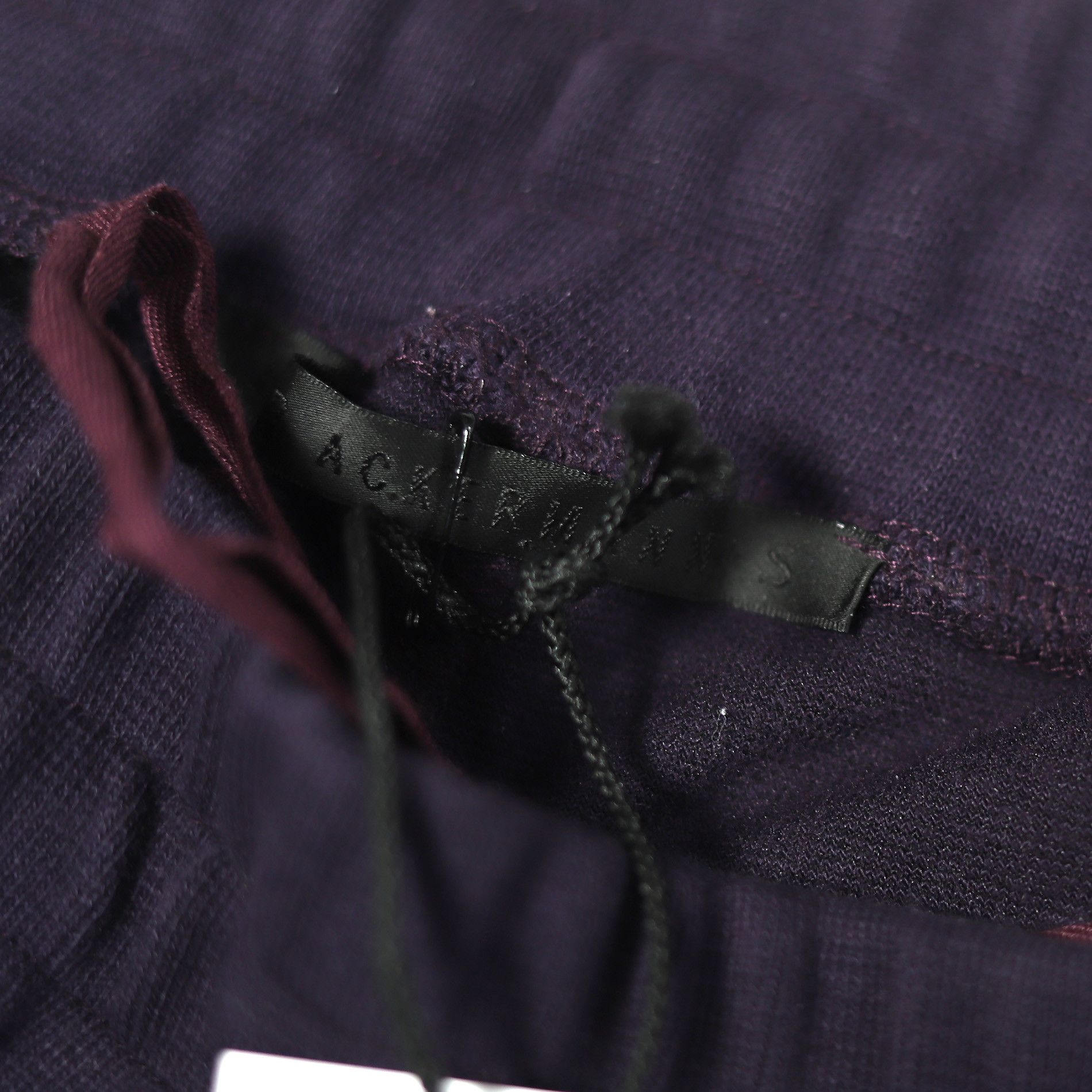 Haider Ackermann FW15 Purple Velour Sweatpants Size US 30 / EU 46 - 4 Thumbnail