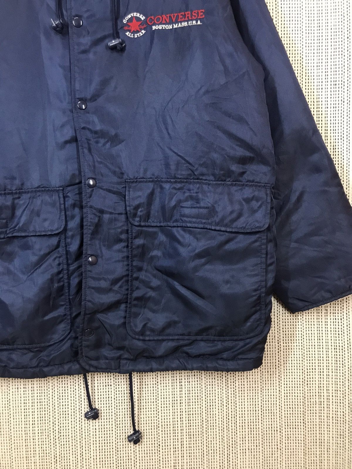 Converse × Vintage ‼️VINTAGE CONVERSE ALL STAR UNITED STATES EMBOIDERY JACKET‼️ Size US XXL / EU 58 / 5 - 4 Thumbnail