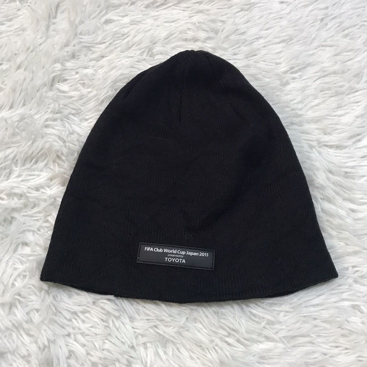 Japanese Brand FIFA club world cup japan 2011 by Toyota beanie/snow cap Size ONE SIZE - 2 Thumbnail