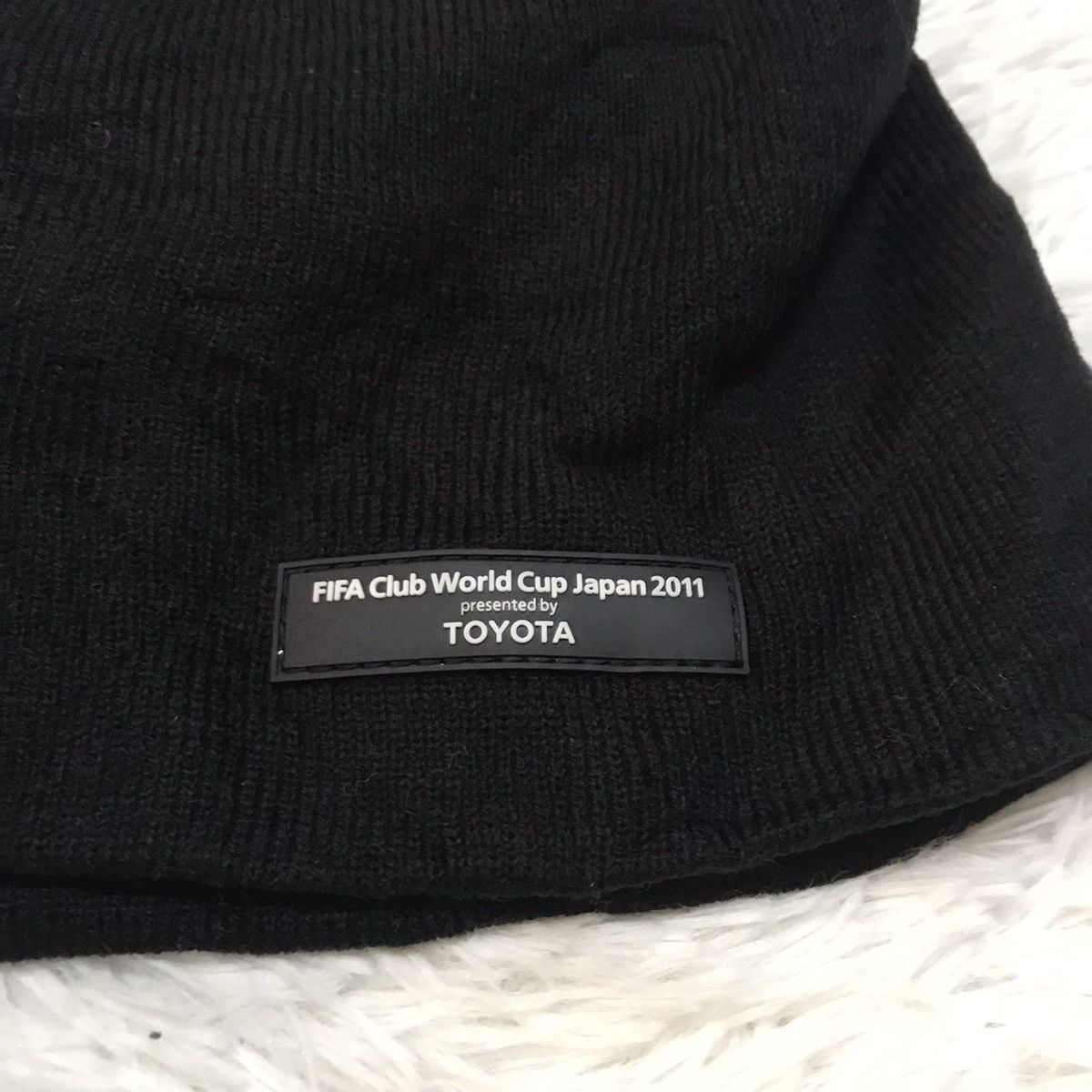Japanese Brand FIFA club world cup japan 2011 by Toyota beanie/snow cap Size ONE SIZE - 4 Thumbnail