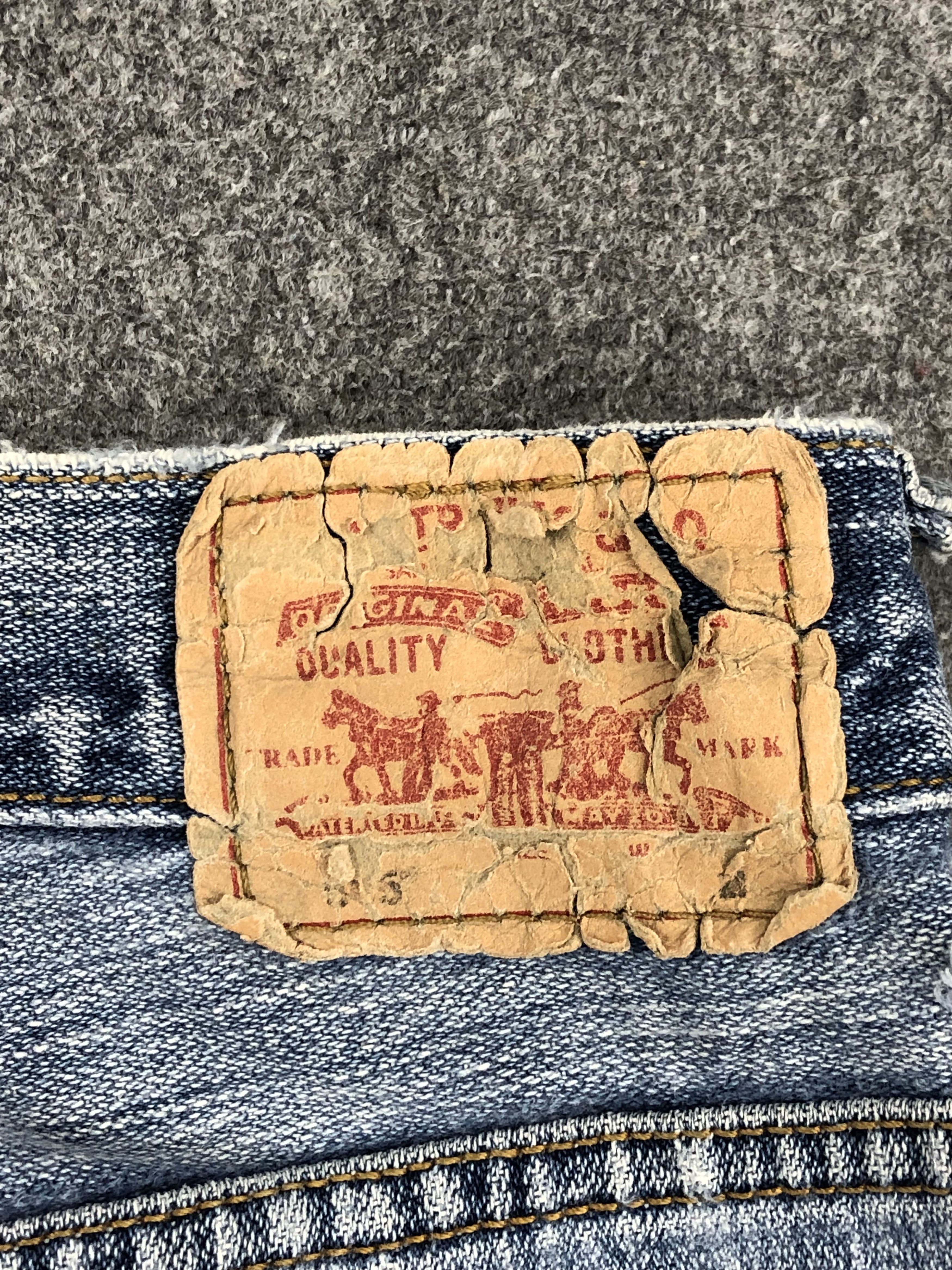 Levi's Vintage Levis 505 Faded Blue Jeans DP1473 Size US 30 / EU 46 - 5 Thumbnail