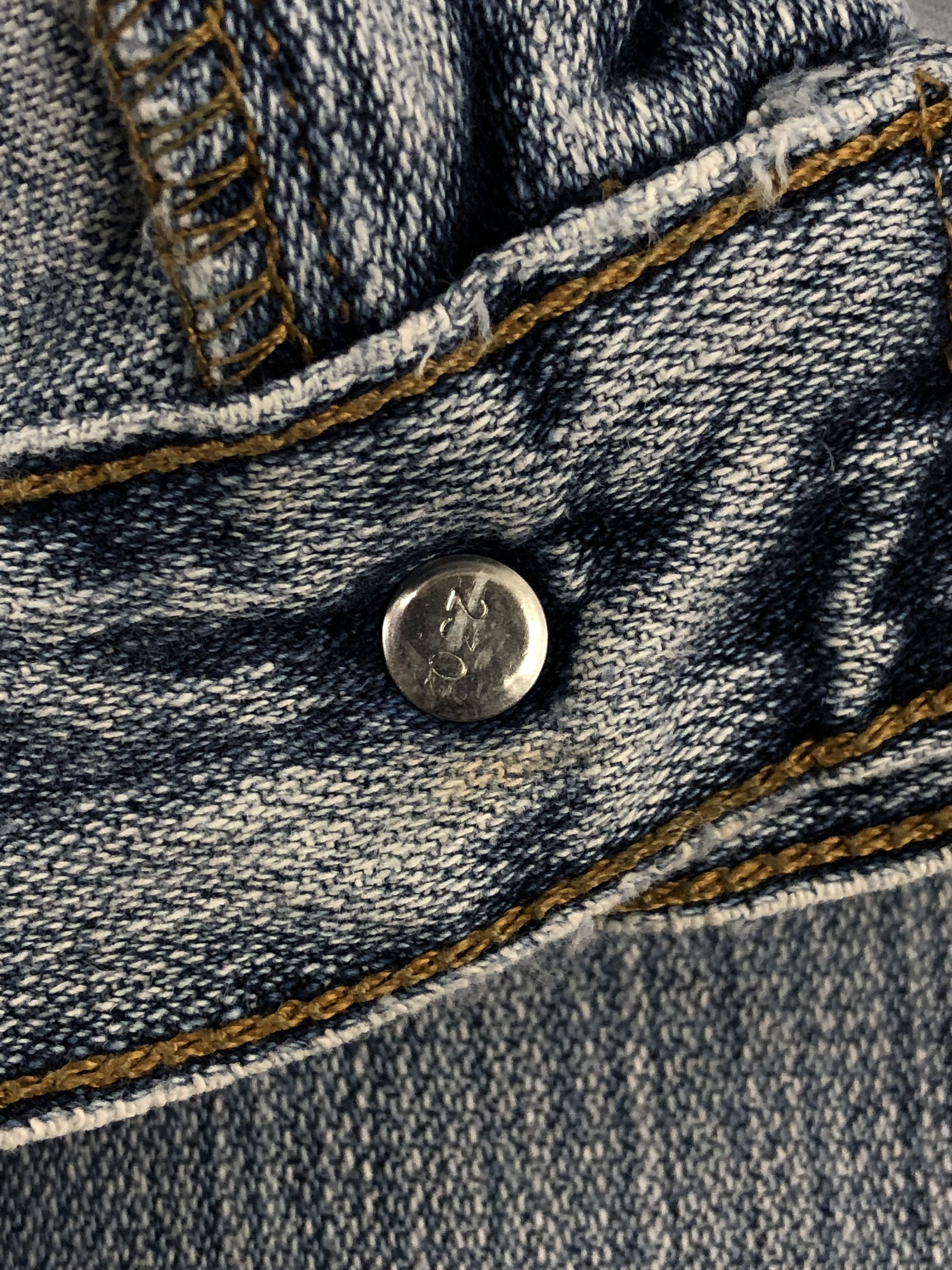 Levi's Vintage Levis 505 Faded Blue Jeans DP1473 Size US 30 / EU 46 - 12 Thumbnail