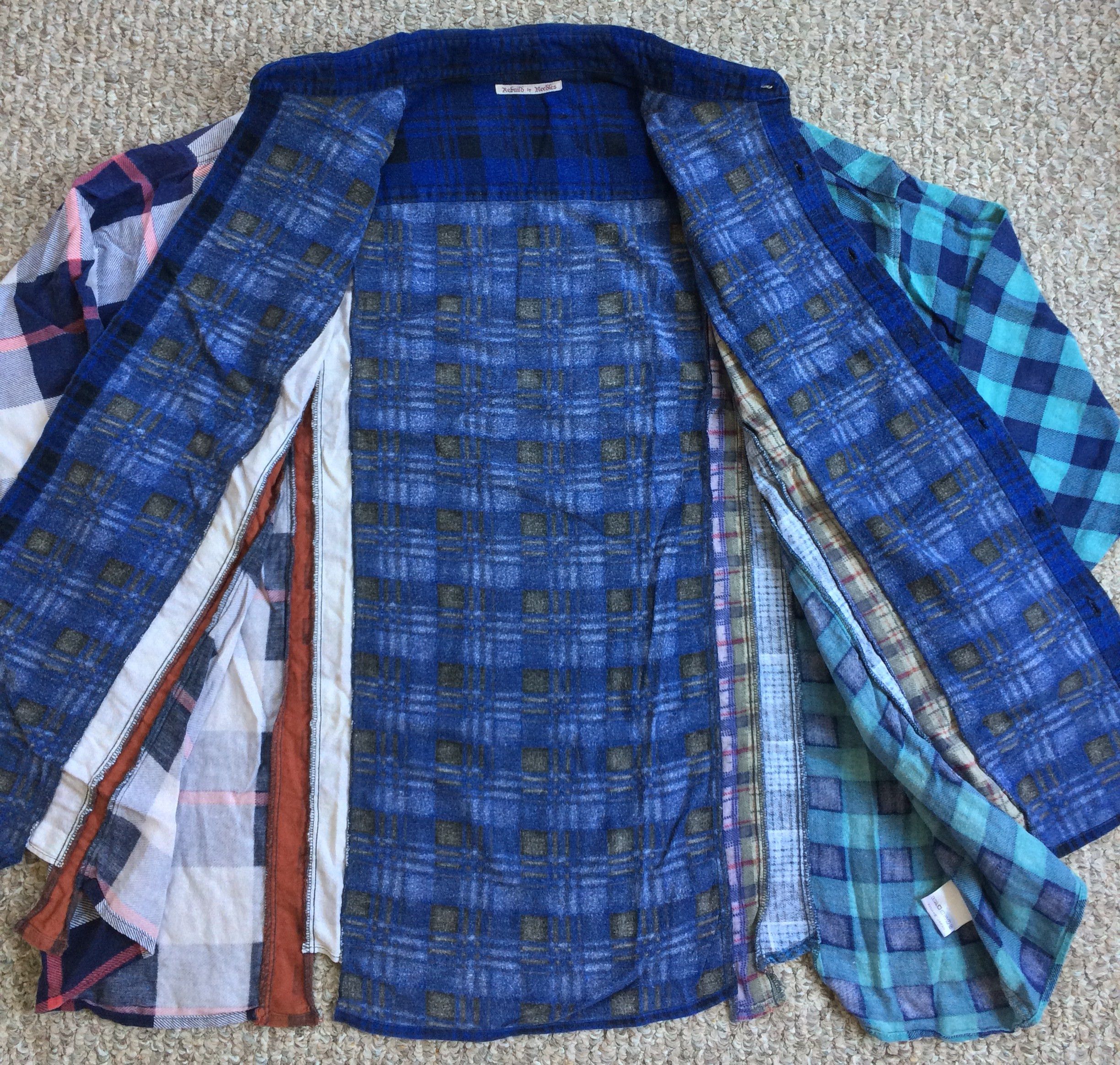 Needles Rebuild by Needles Wide 7 Cut Flannel Size US XL / EU 56 / 4 - 3 Thumbnail