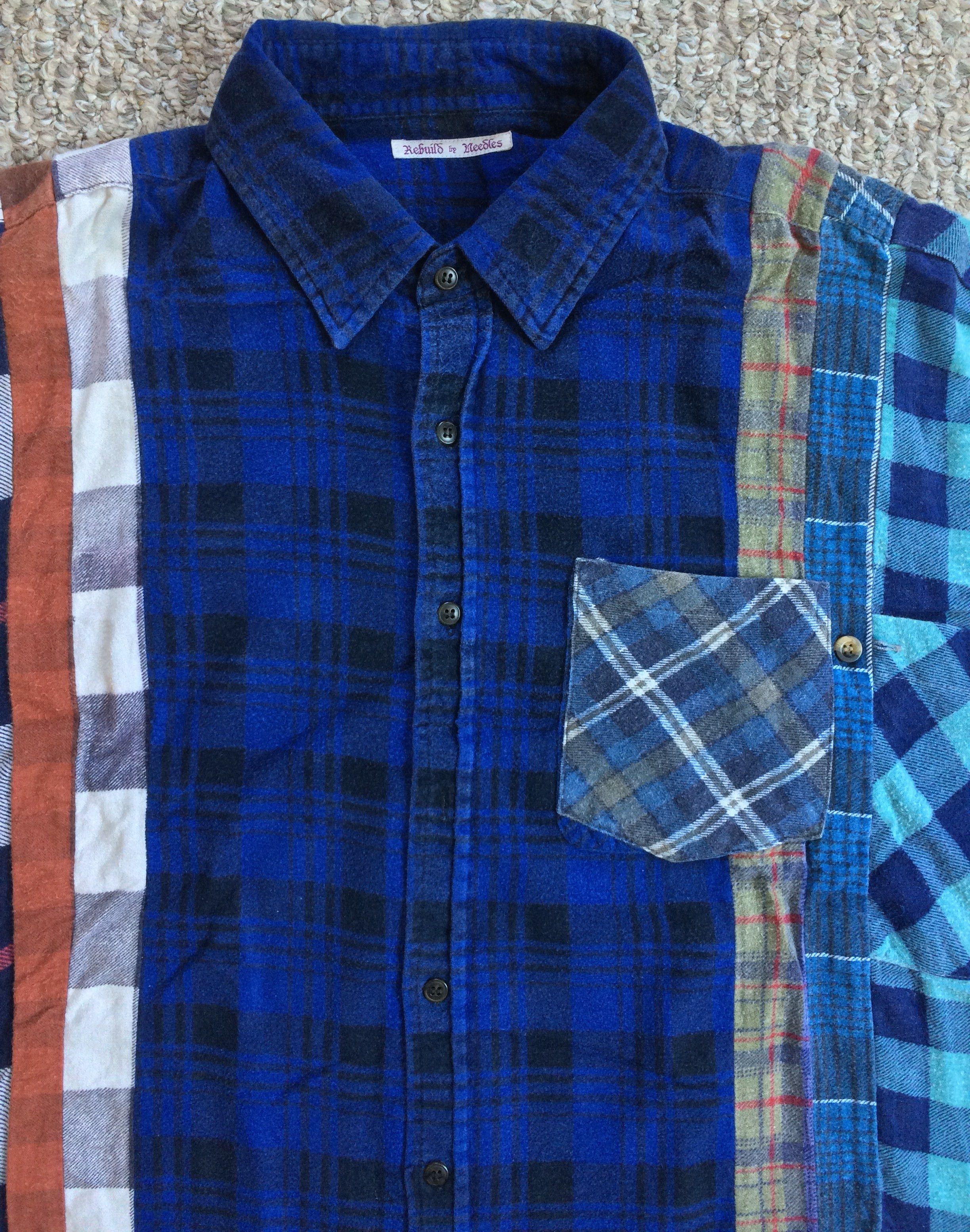 Needles Rebuild by Needles Wide 7 Cut Flannel Size US XL / EU 56 / 4 - 2 Thumbnail