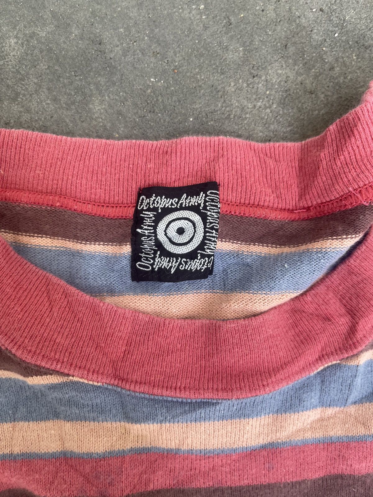 If Six Was Nine JAPAN MADE Octopus Army Striped Single Pocket Single Stitch Size US M / EU 48-50 / 2 - 4 Thumbnail
