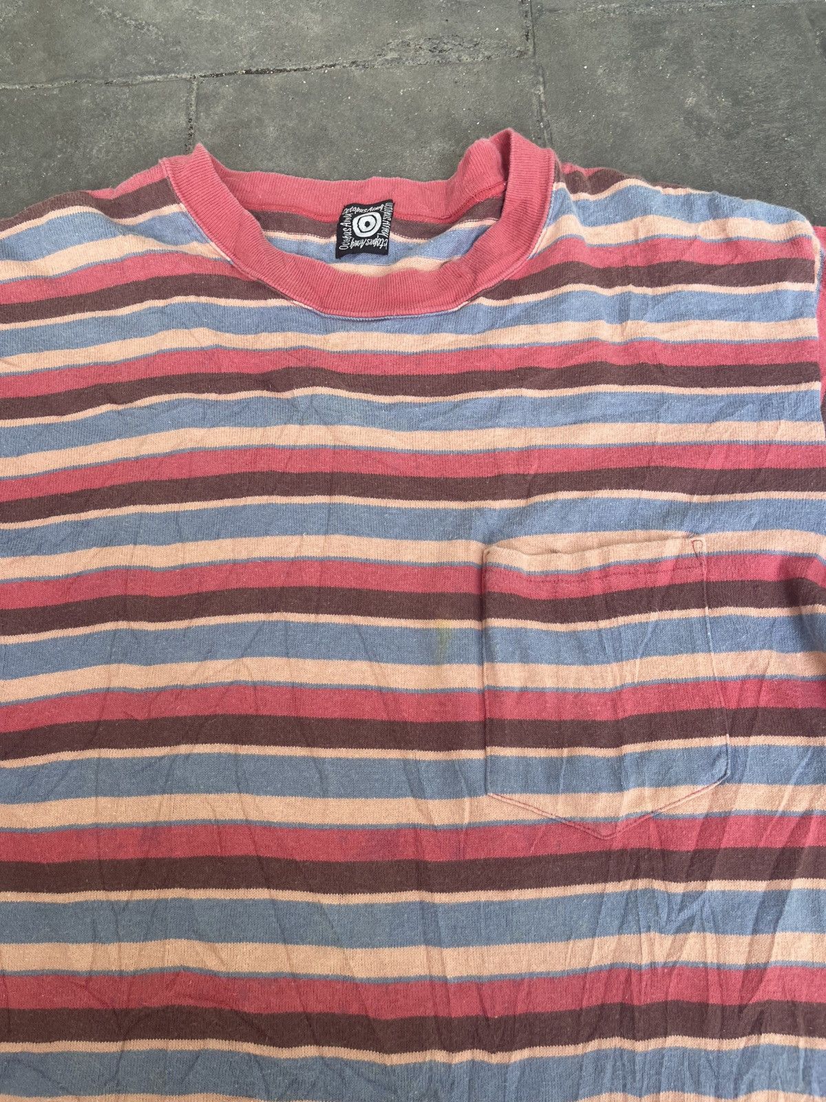 If Six Was Nine JAPAN MADE Octopus Army Striped Single Pocket Single Stitch Size US M / EU 48-50 / 2 - 2 Thumbnail