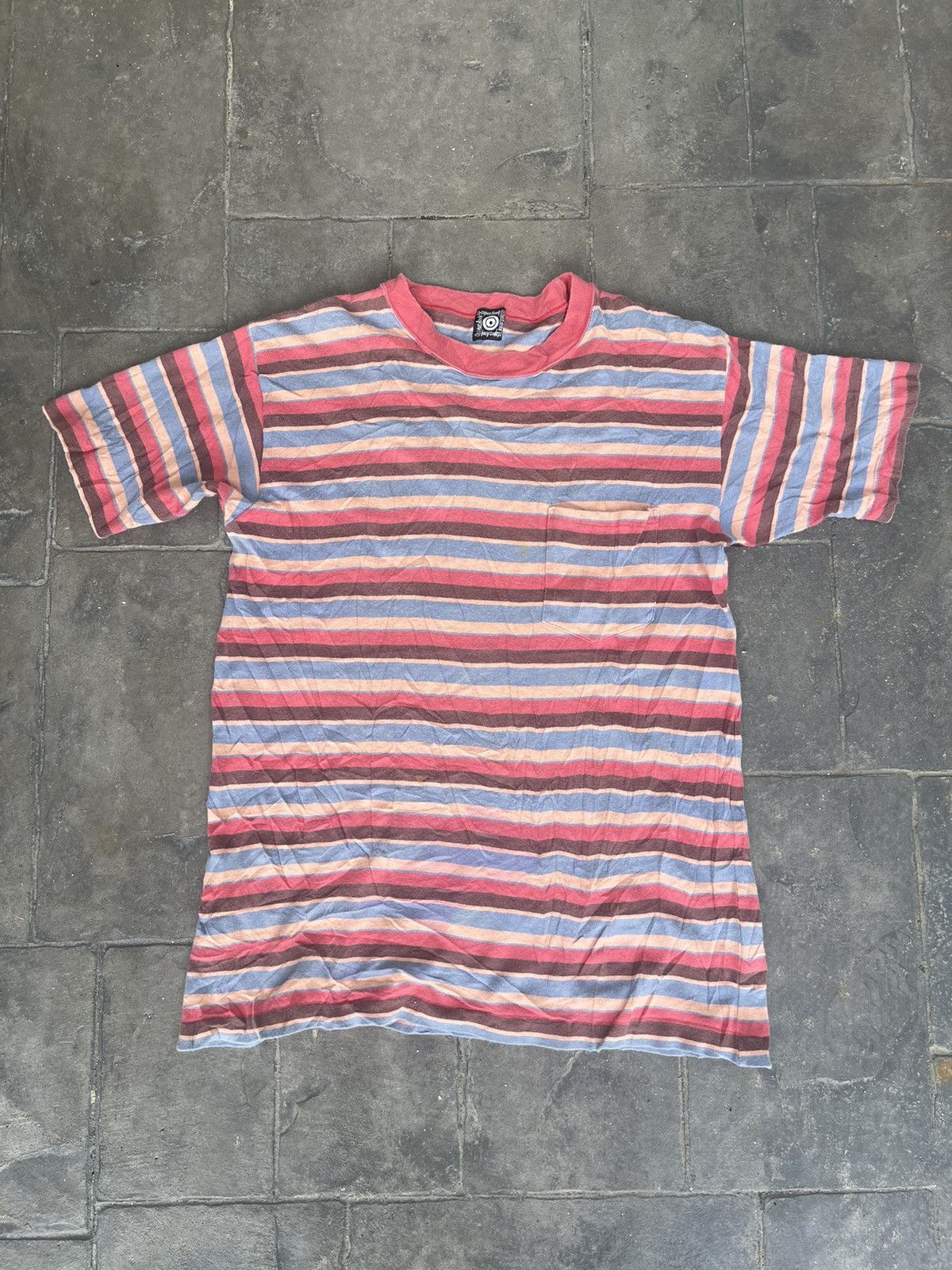 If Six Was Nine JAPAN MADE Octopus Army Striped Single Pocket Single Stitch Size US M / EU 48-50 / 2 - 1 Thumbnail