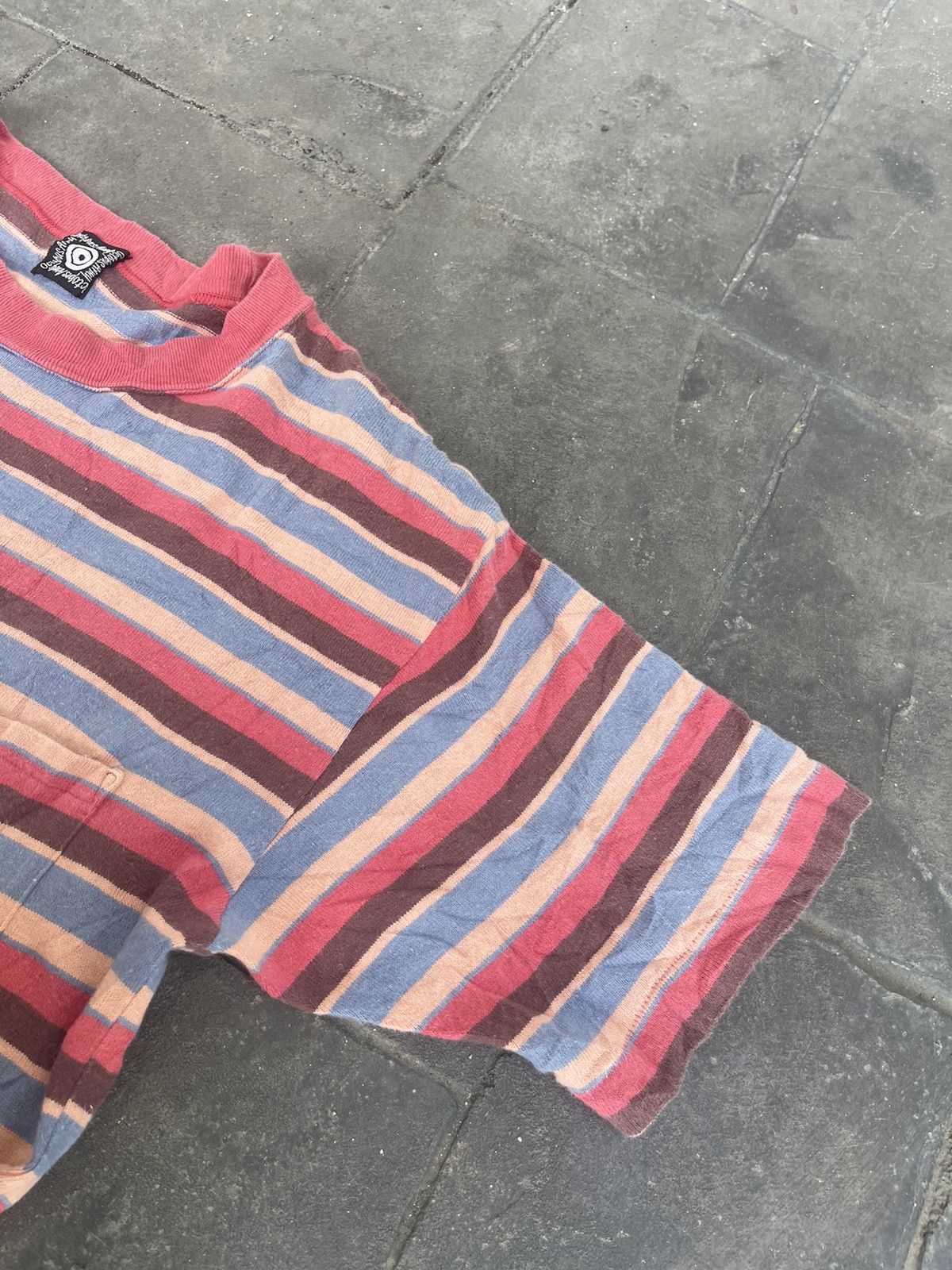 If Six Was Nine JAPAN MADE Octopus Army Striped Single Pocket Single Stitch Size US M / EU 48-50 / 2 - 3 Thumbnail