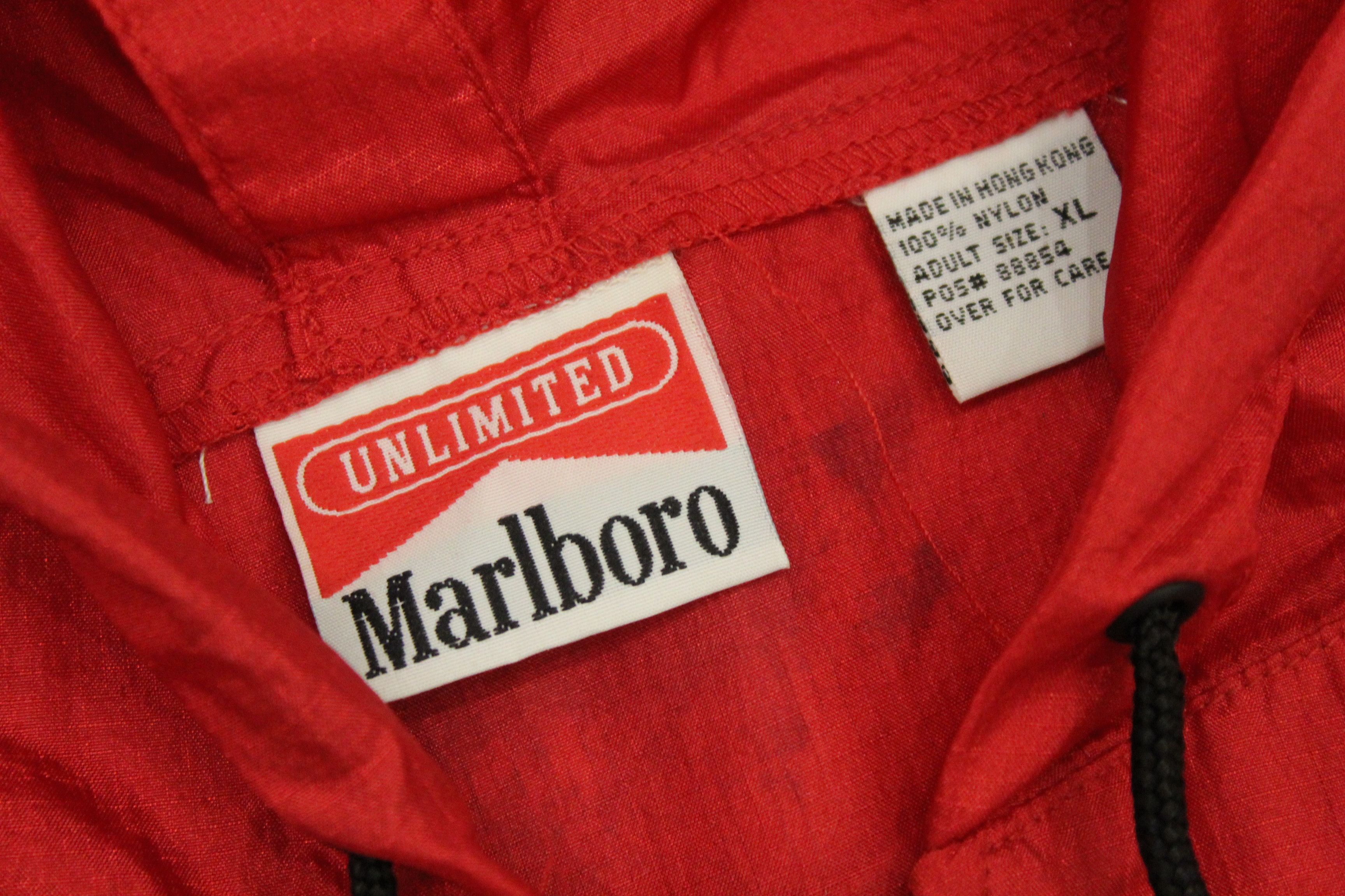 Marlboro 90s Rare Marlboro Waistbag Nylon Jacket. Made in Hong Kong Size US XL / EU 56 / 4 - 3 Thumbnail