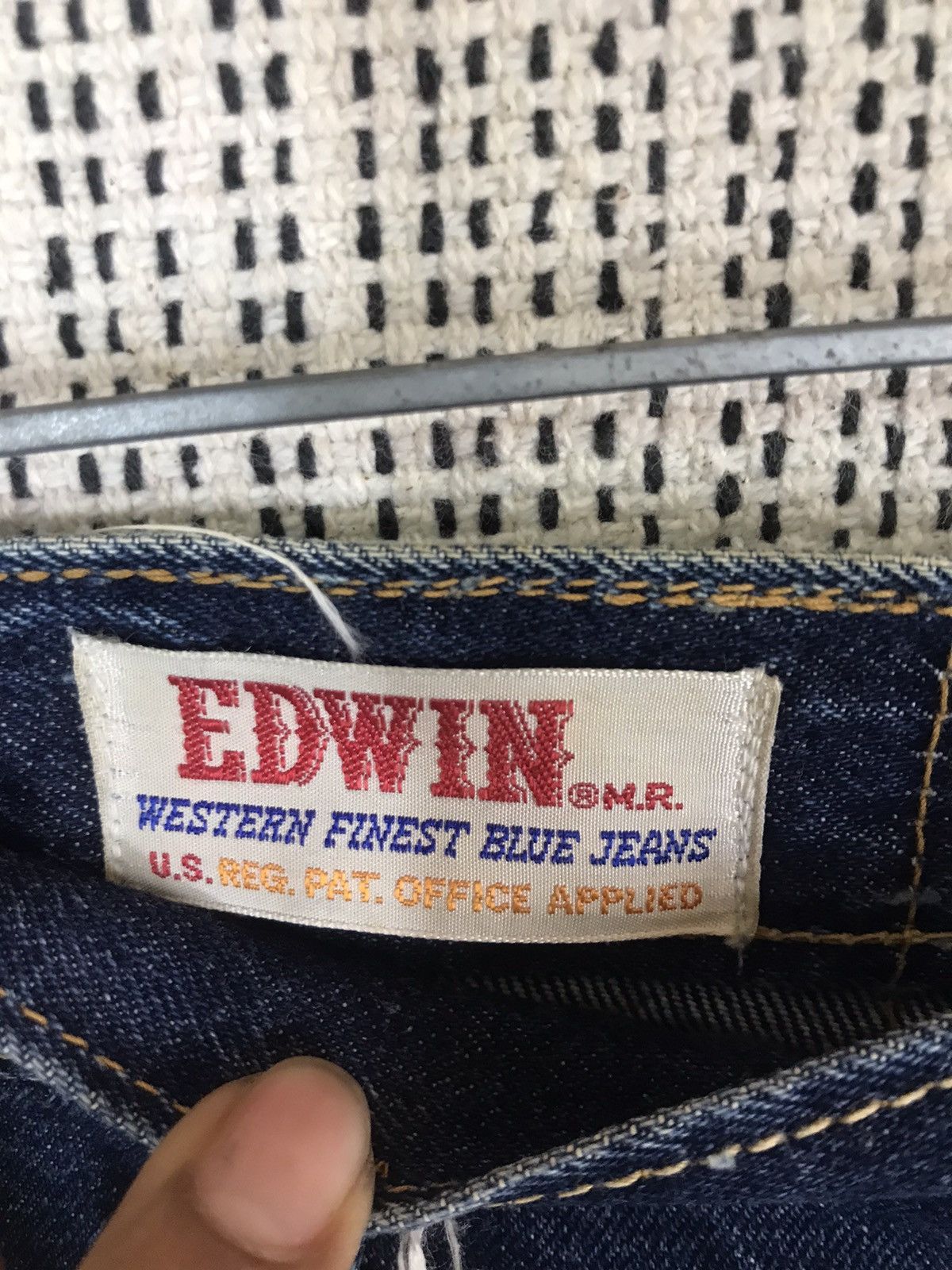 Edwin × Vintage ‼️VTG EDWIN BOOTCUT DENIM FRONT POCKET Size US 31 - 4 Thumbnail