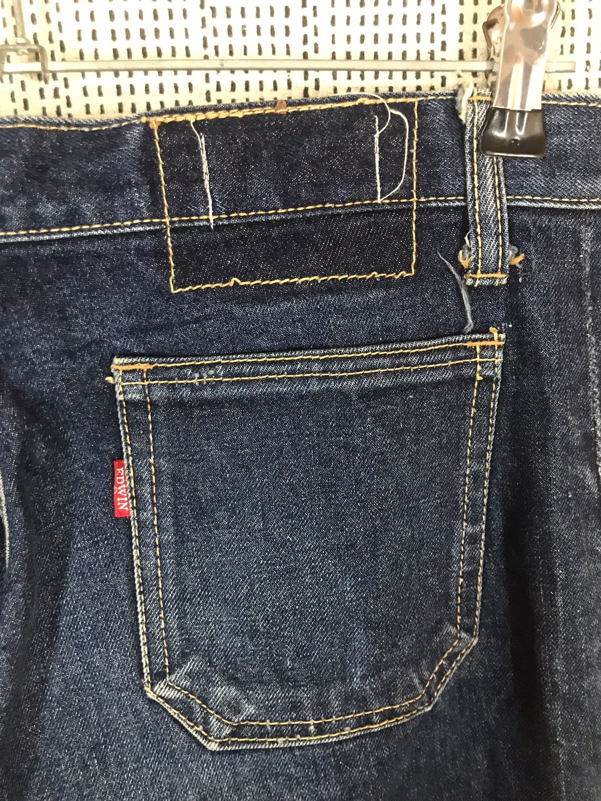 Edwin × Vintage ‼️VTG EDWIN BOOTCUT DENIM FRONT POCKET Size US 31 - 5 Thumbnail