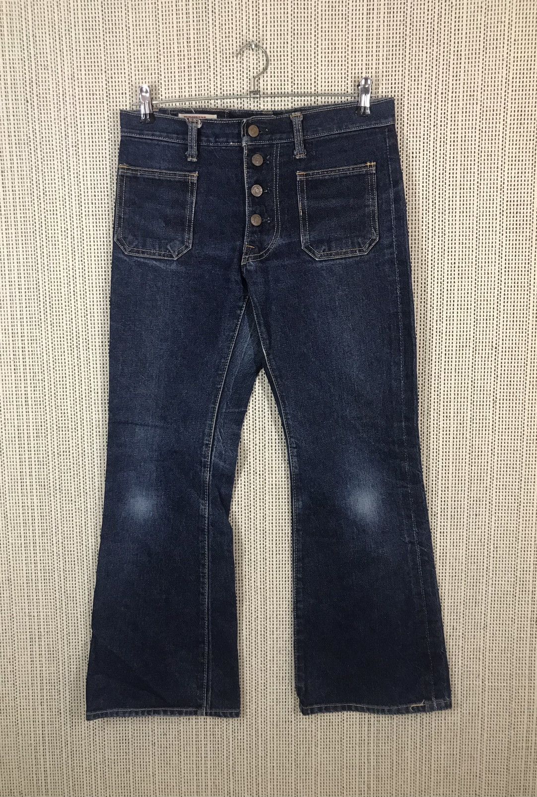 Edwin × Vintage ‼️VTG EDWIN BOOTCUT DENIM FRONT POCKET Size US 31 - 2 Thumbnail
