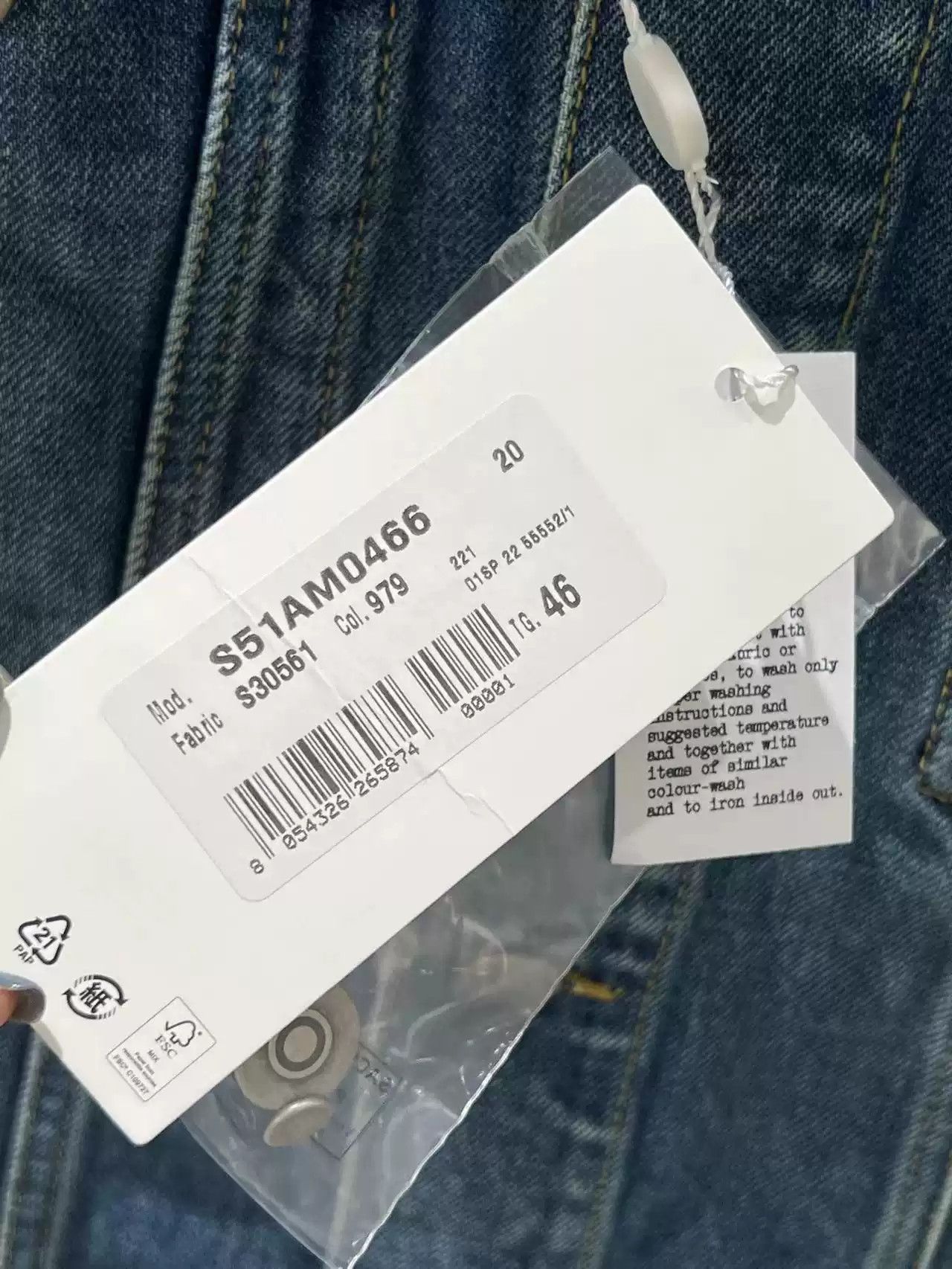 Maison Margiela Maison Margiela denim panel jacket Size US M / EU 48-50 / 2 - 4 Thumbnail