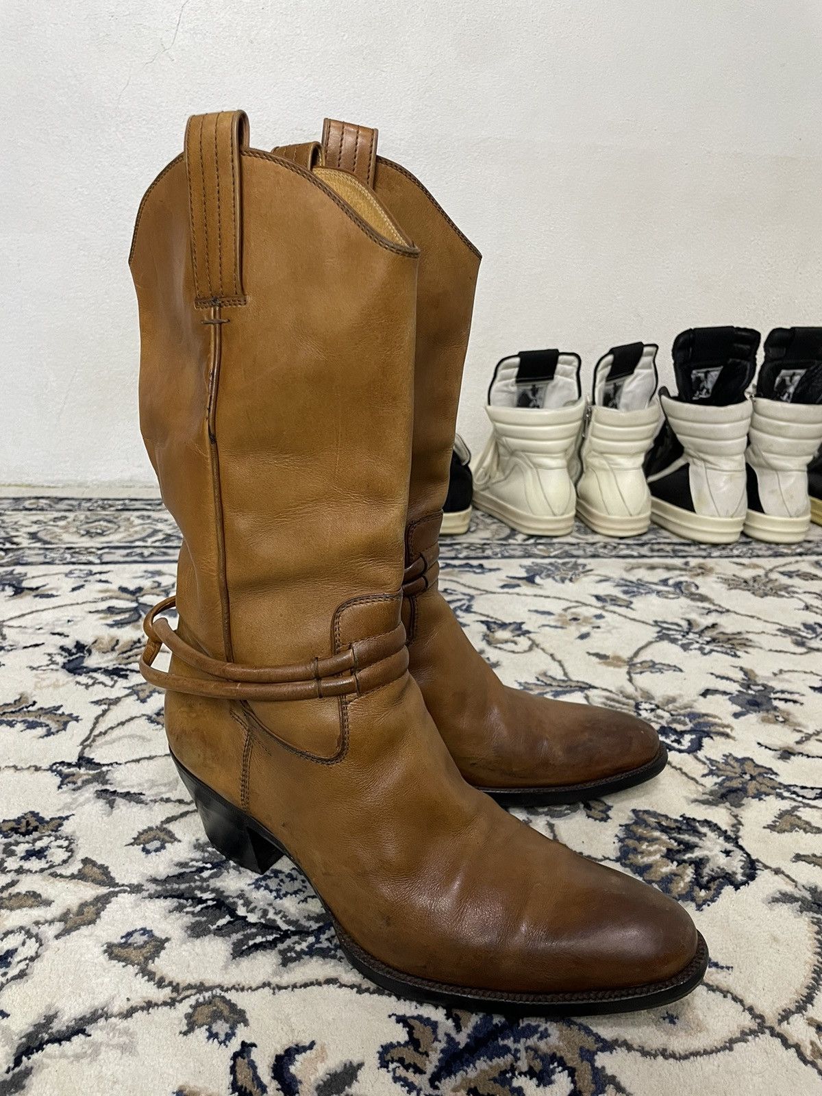 Gucci Tom Ford Gucci By Tom Ford SS04 Western Cowboy Boots Grailed