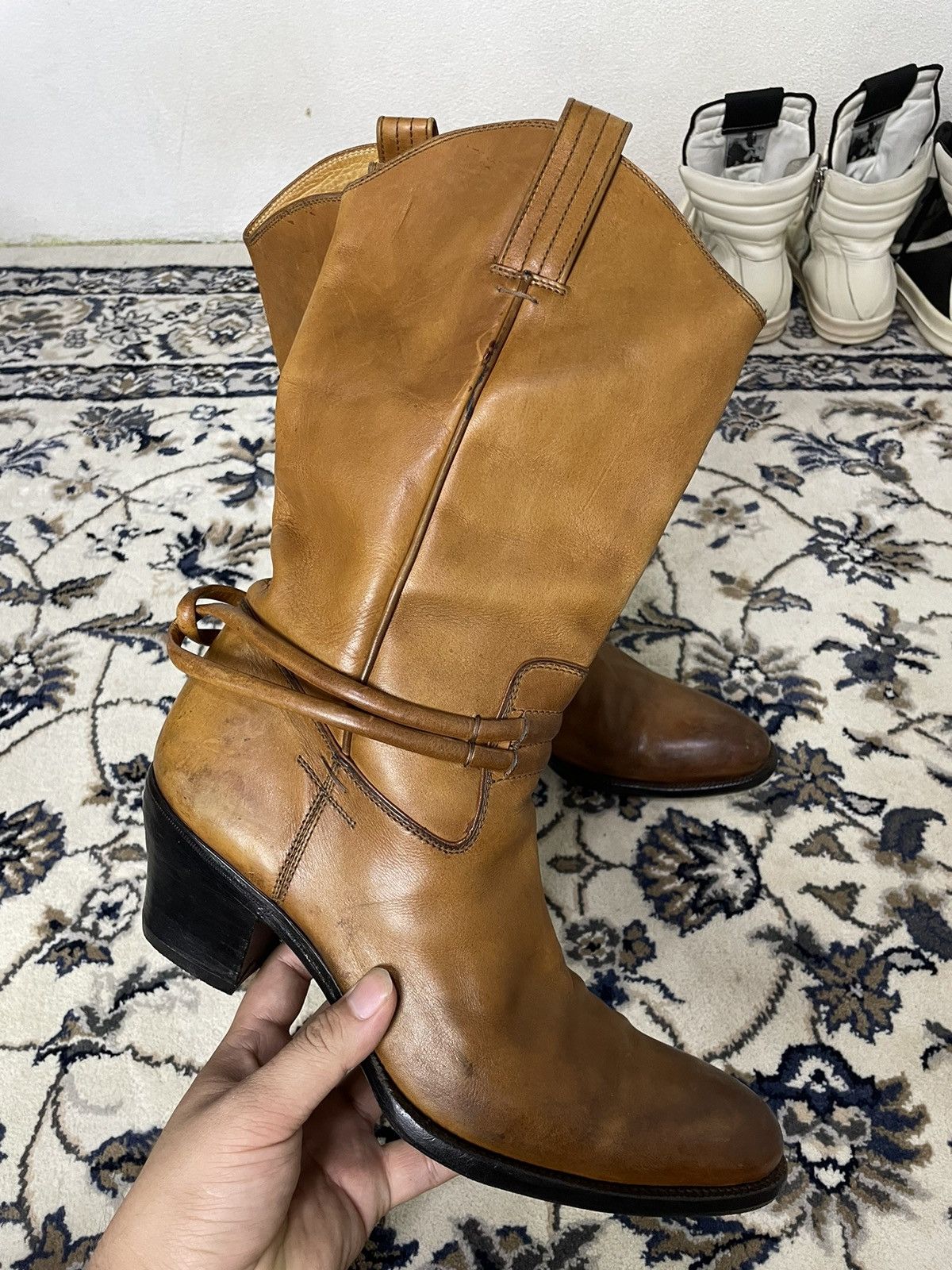 Gucci Tom Ford Gucci By Tom Ford SS04 Western Cowboy Boots Grailed