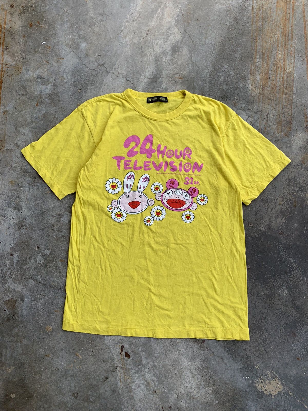 Japanese Brand Vintage 2008 Takashi Murakami Tshirt Size US M / EU 48-50 / 2 - 1 Thumbnail