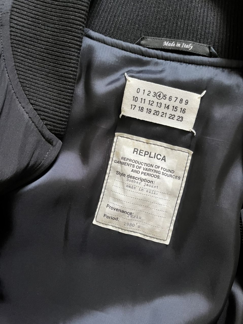 Maison Margiela MARTIN MARGIELA LINE 4 13SS REPLICA SILK BOMBER Size US M / EU 48-50 / 2 - 6 Thumbnail