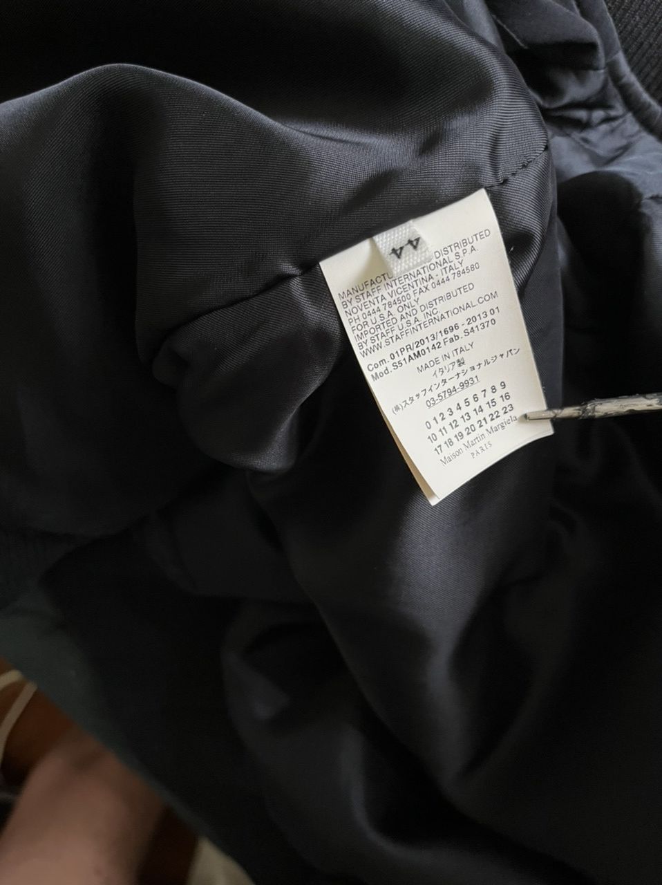 Maison Margiela MARTIN MARGIELA LINE 4 13SS REPLICA SILK BOMBER Size US M / EU 48-50 / 2 - 9 Thumbnail