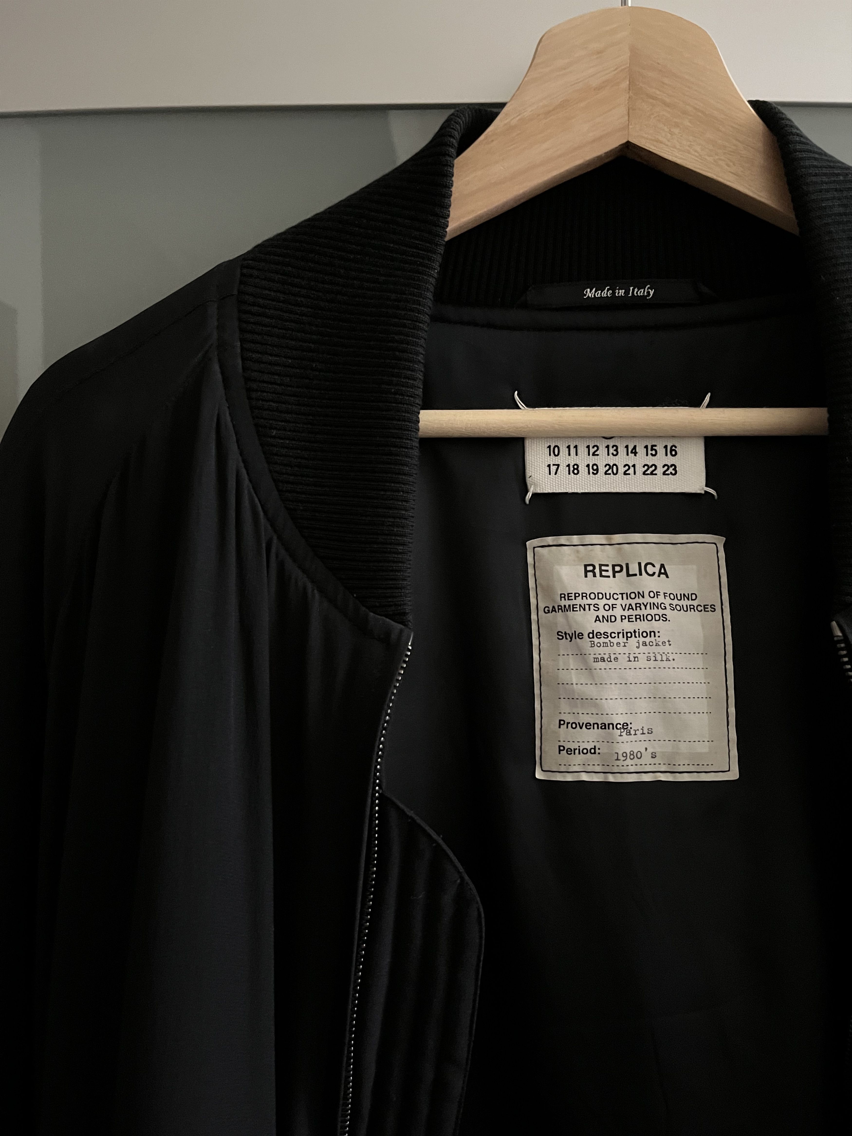 Maison Margiela MARTIN MARGIELA LINE 4 13SS REPLICA SILK BOMBER Size US M / EU 48-50 / 2 - 7 Thumbnail