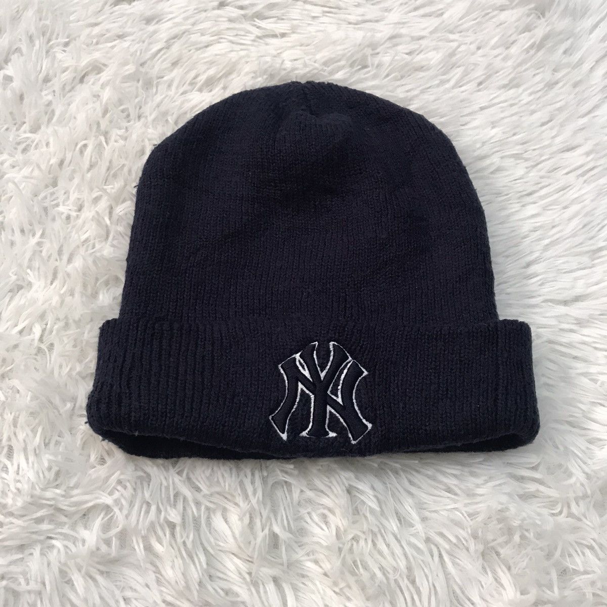 MLB NY MLB Beanie Hat Snow Cap Size ONE SIZE - 4 Thumbnail