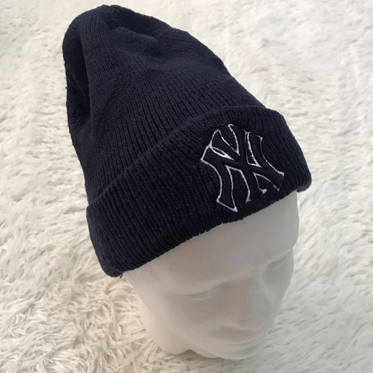 MLB NY MLB Beanie Hat Snow Cap Size ONE SIZE - 3 Thumbnail