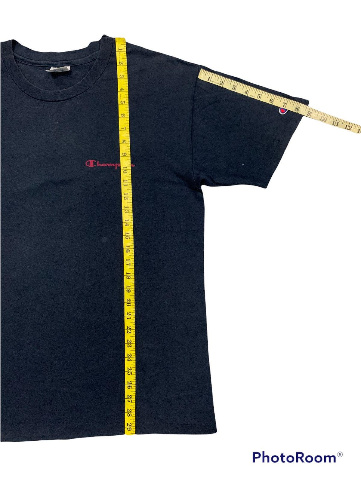 Champion LAST DROP#Vintage Champion Spell Out Logo Back Made In Usa Size US L / EU 52-54 / 3 - 6 Thumbnail