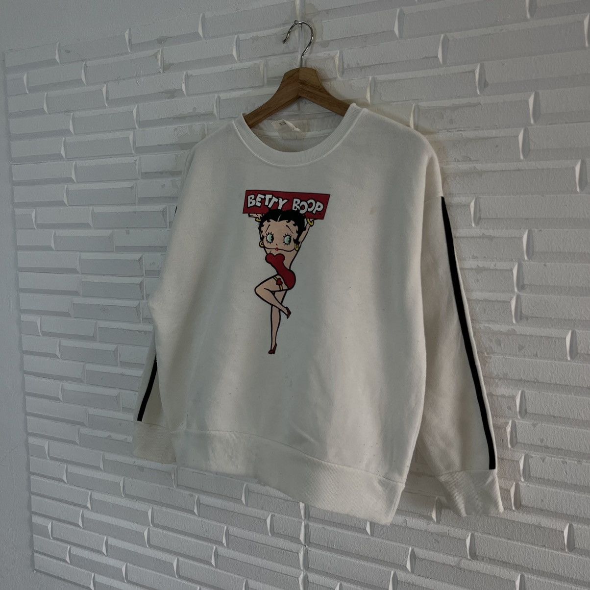 Cartoon Network VINTAGE BETTY BOOP SWEATSHIRT BIG LOGO Size US L / EU 52-54 / 3 - 2 Thumbnail