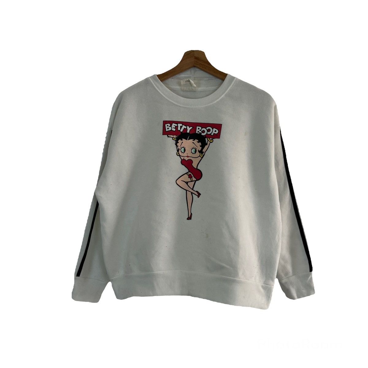 Cartoon Network VINTAGE BETTY BOOP SWEATSHIRT BIG LOGO Size US L / EU 52-54 / 3 - 1 Thumbnail