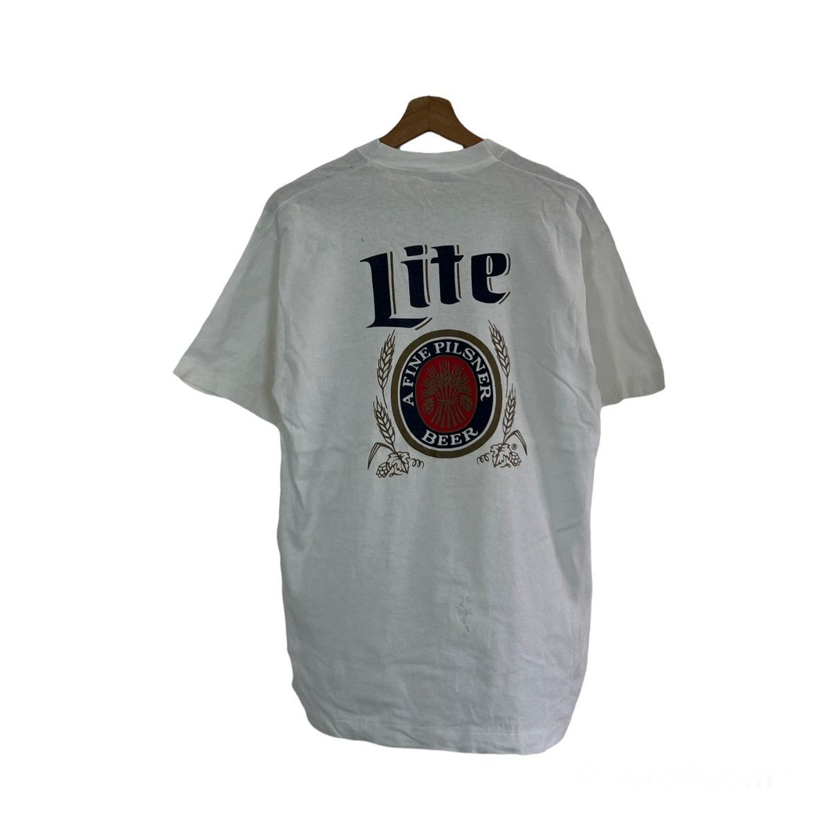 Vintage VINTAGE FOTL LITE A FINE PILSNER BEER BIG LOGO TEE Size US L / EU 52-54 / 3 - 1 Thumbnail