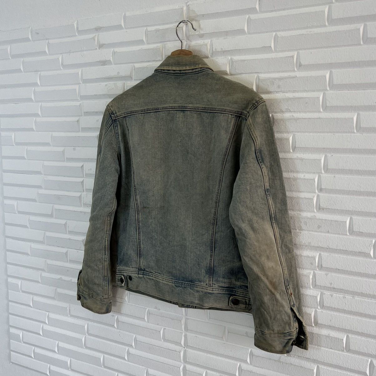 N.Hoolywood BIKER DENIM JACKET LEE N. HOOLYWOOD PARACHUTE STYLE Size US S / EU 44-46 / 1 - 10 Thumbnail