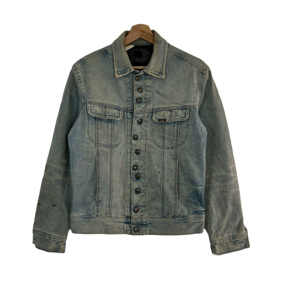 N. Hoolywood BIKER DENIM JACKET LEE N. HOOLYWOOD PARACHUTE STYLE | Grailed