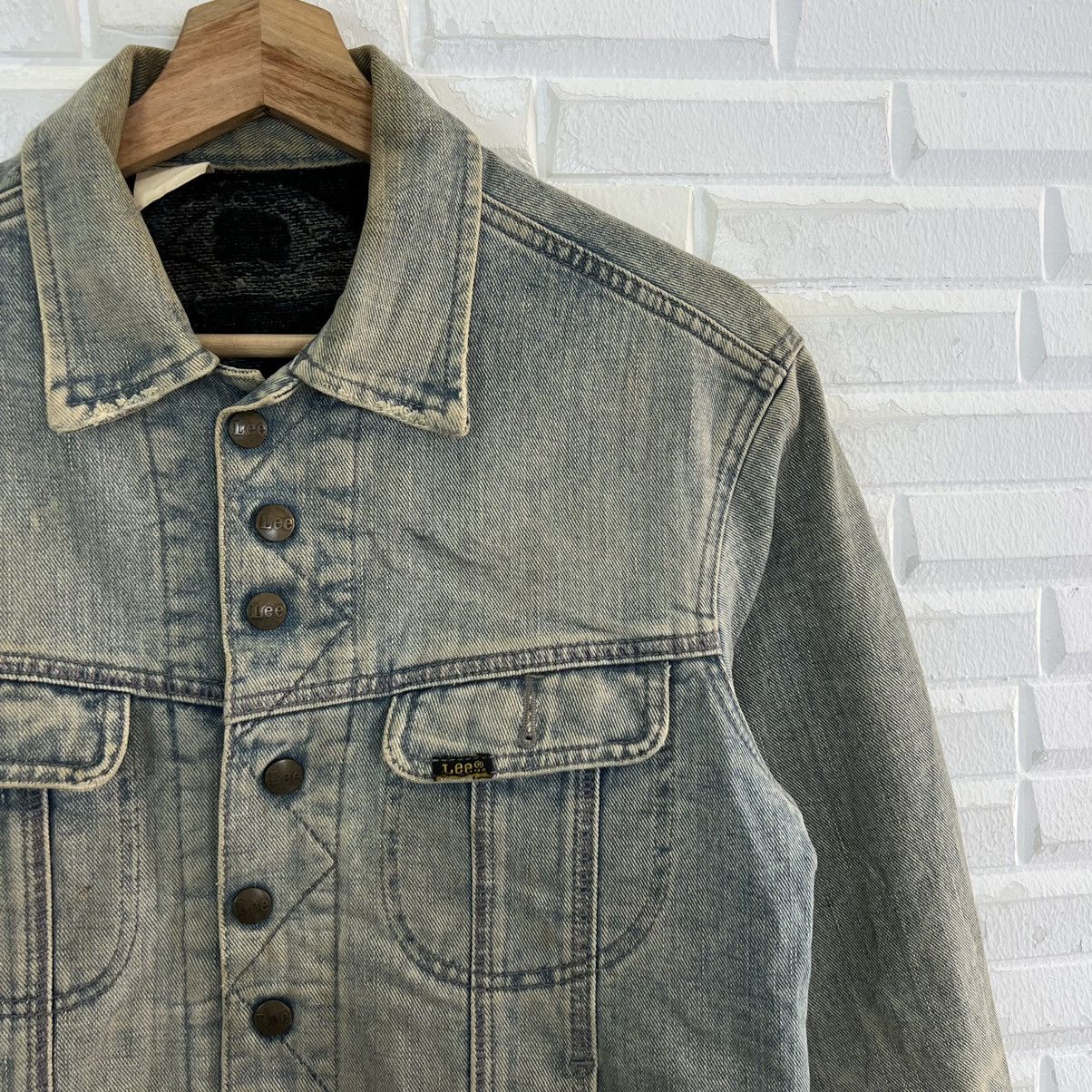 N.Hoolywood BIKER DENIM JACKET LEE N. HOOLYWOOD PARACHUTE STYLE Size US S / EU 44-46 / 1 - 5 Thumbnail