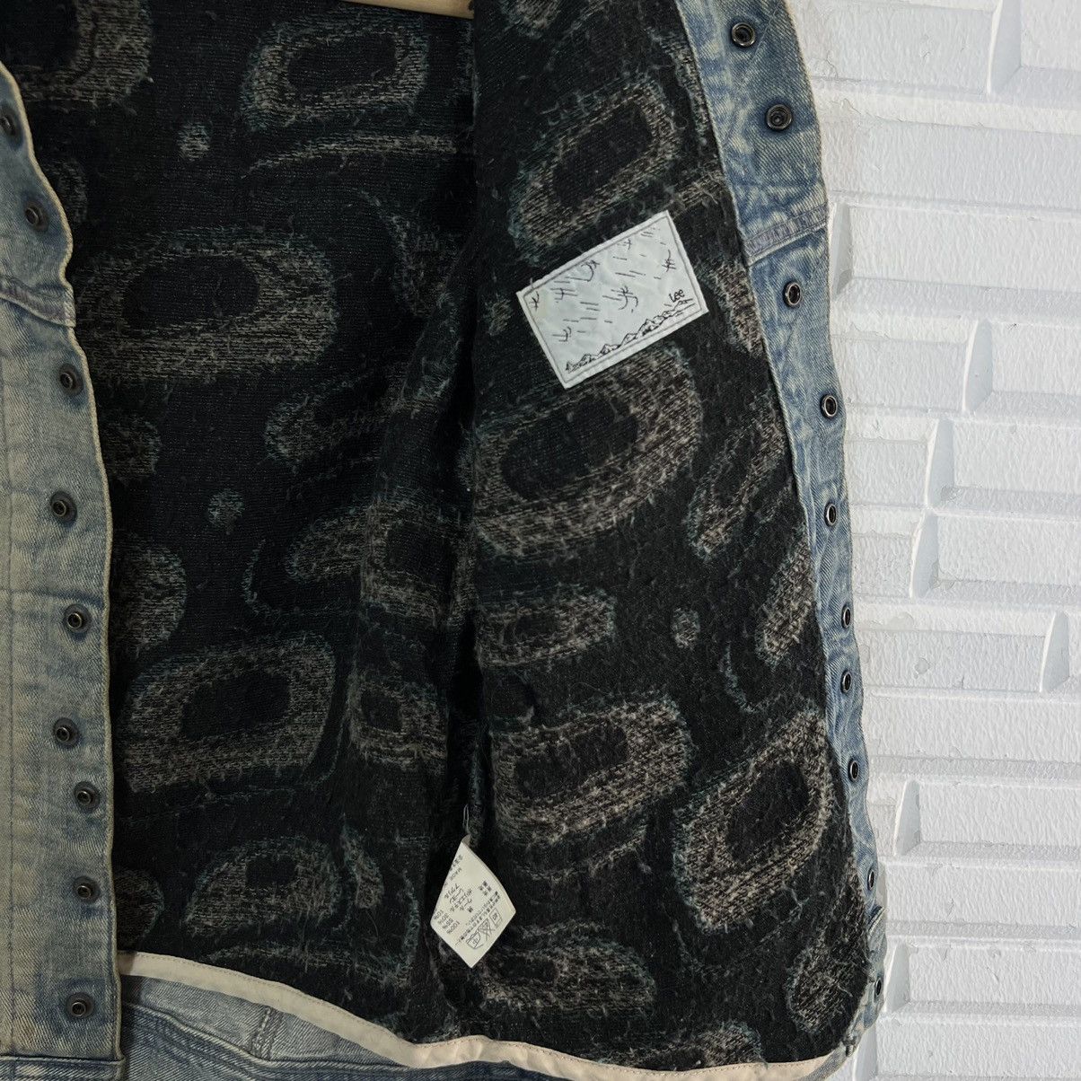 N.Hoolywood BIKER DENIM JACKET LEE N. HOOLYWOOD PARACHUTE STYLE Size US S / EU 44-46 / 1 - 15 Thumbnail