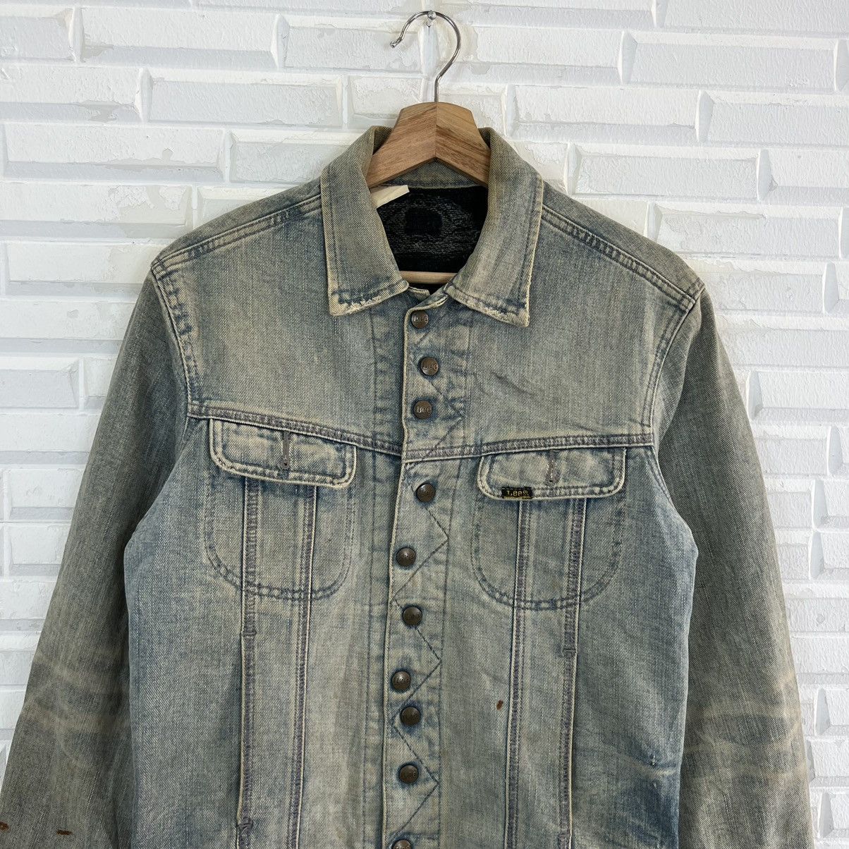 N.Hoolywood BIKER DENIM JACKET LEE N. HOOLYWOOD PARACHUTE STYLE Size US S / EU 44-46 / 1 - 3 Thumbnail