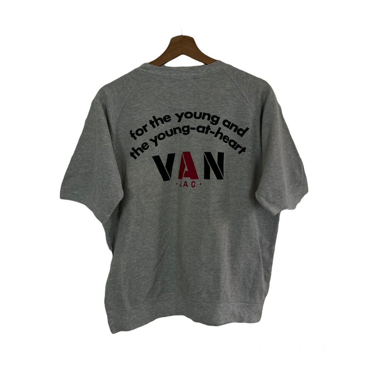 VAN JAC 半袖TEE VINTAGE VAN JAC BIG LOGO SHORT SLEEVE