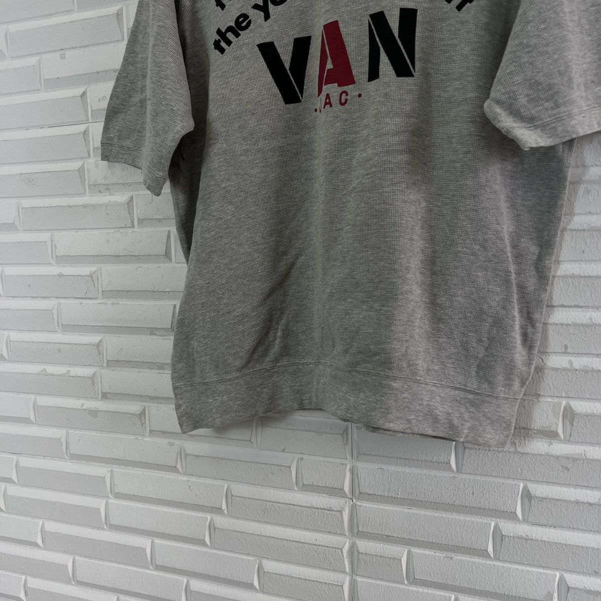 VAN JAC 半袖TEE VINTAGE VAN JAC BIG LOGO SHORT SLEEVE
