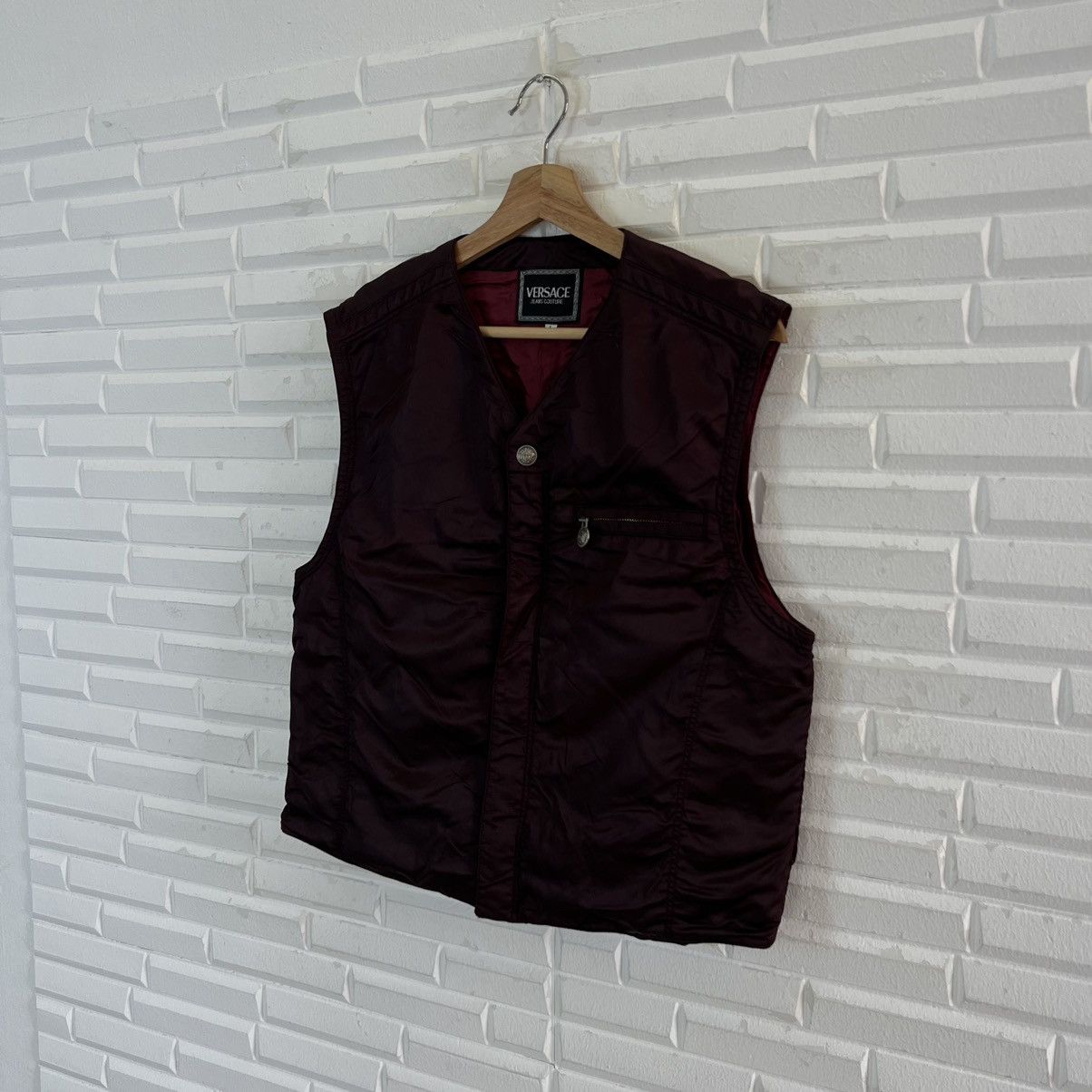Versace Jeans Couture AUTHENTIC VERSACE JEANS COUTURE VEST MADE IN ITALY Size US L / EU 52-54 / 3 - 2 Thumbnail