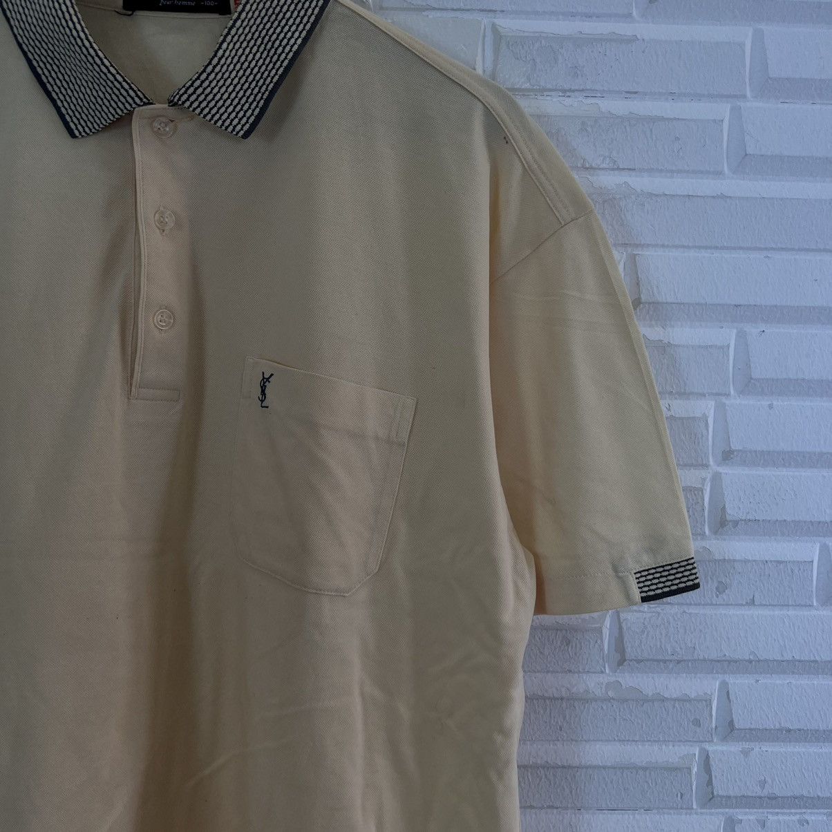 Yves Saint Laurent YVES SAINT LAURENT POUR HOMME POLO Size US M / EU 48-50 / 2 - 4 Thumbnail