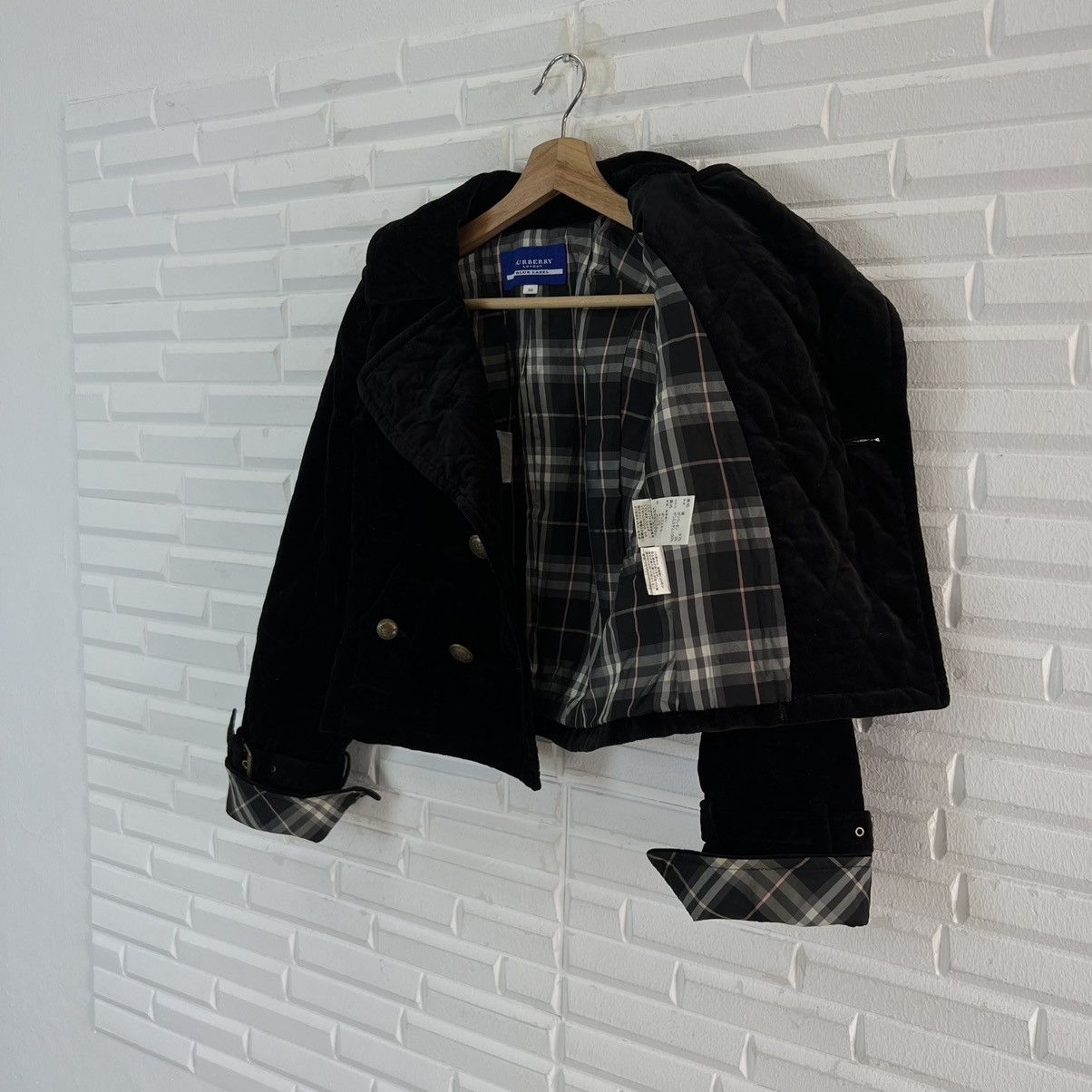 Burberry VINTAGE BURBERRY BLUE LABEL CROPPED VELVET CORDUROY Size US M / EU 48-50 / 2 - 12 Thumbnail