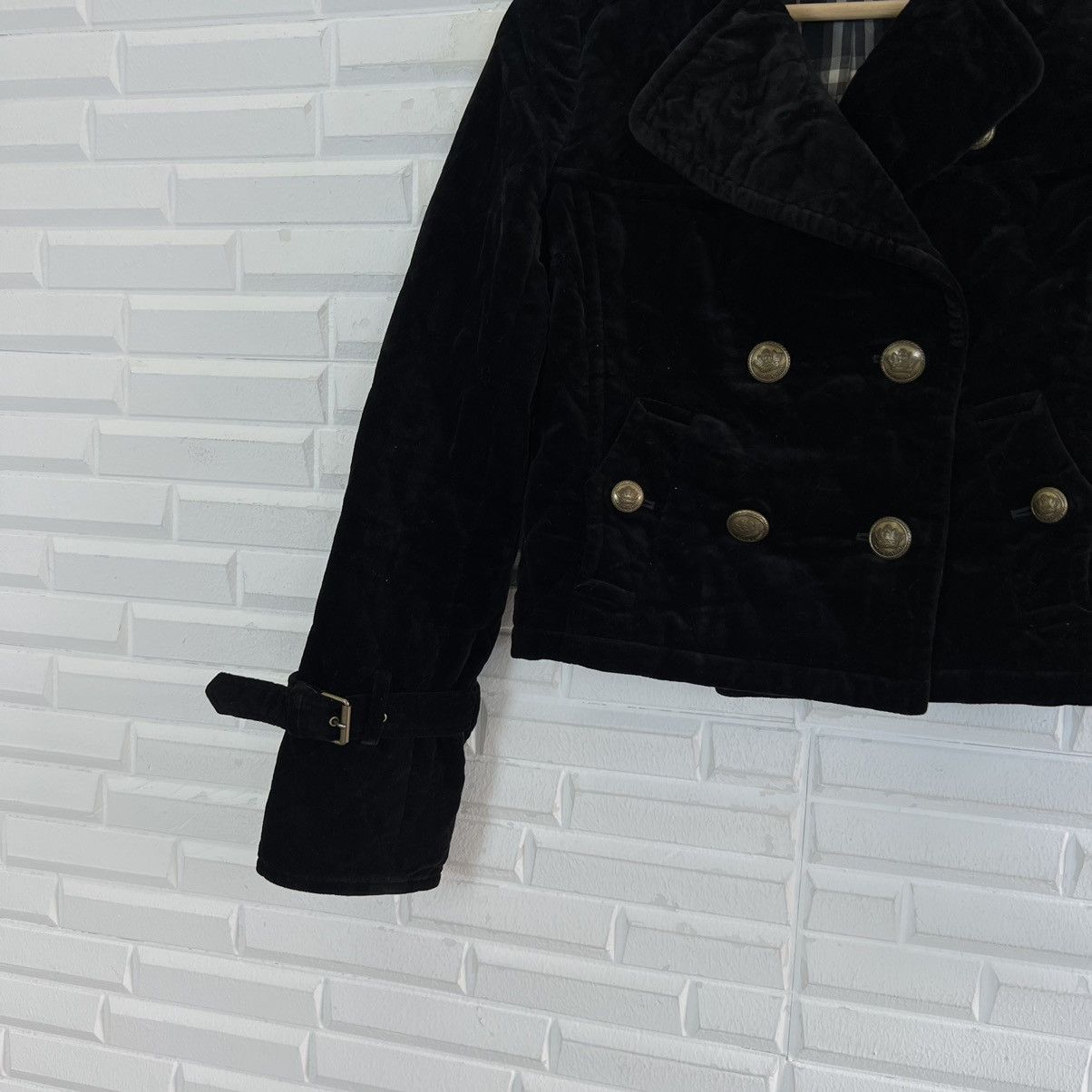 Burberry VINTAGE BURBERRY BLUE LABEL CROPPED VELVET CORDUROY Size US M / EU 48-50 / 2 - 4 Thumbnail