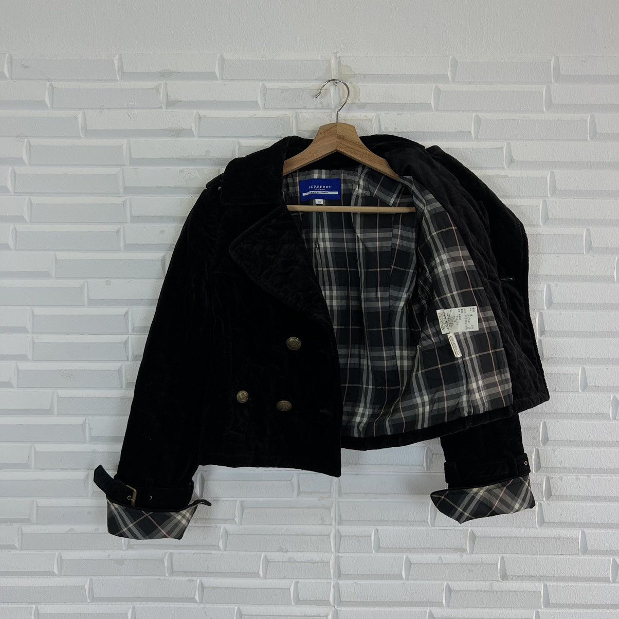 Burberry VINTAGE BURBERRY BLUE LABEL CROPPED VELVET CORDUROY Size US M / EU 48-50 / 2 - 11 Thumbnail