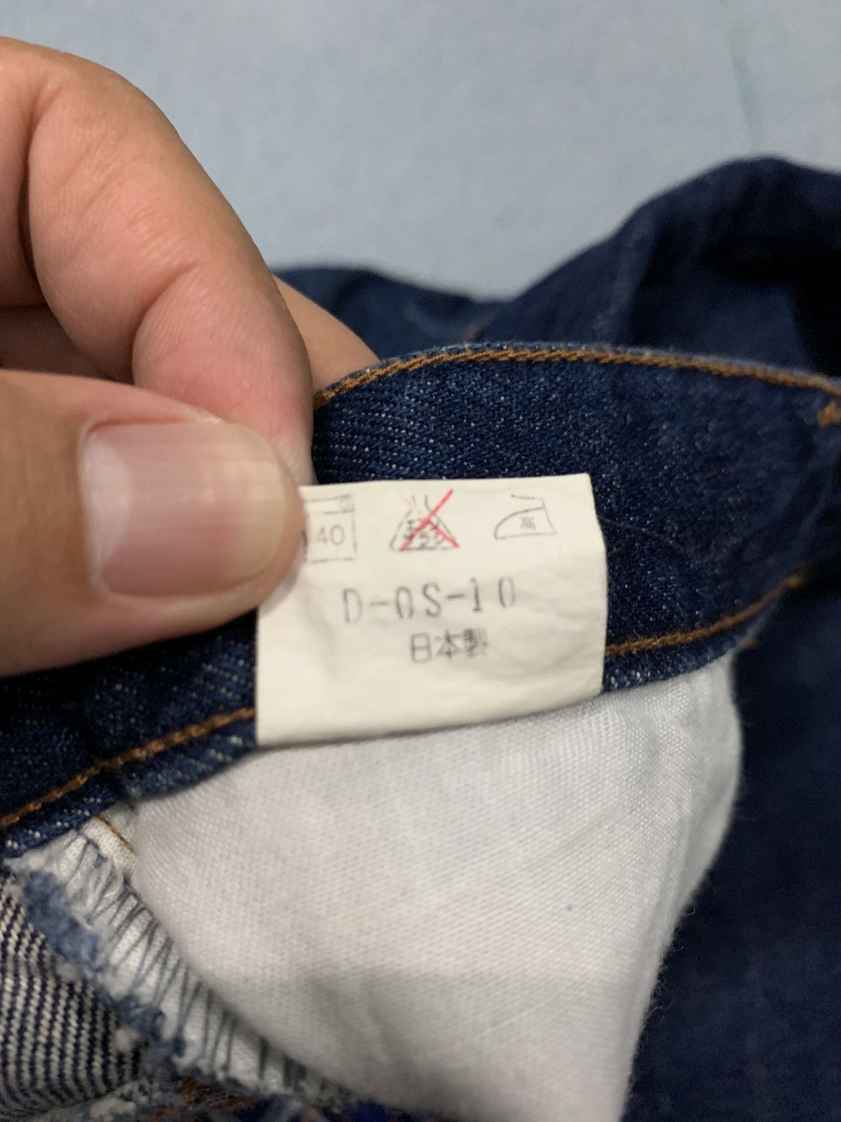 Japanese Brand Vintage G/G Club Distressed Denim Made In Japan Size US 28 / EU 44 - 4 Thumbnail