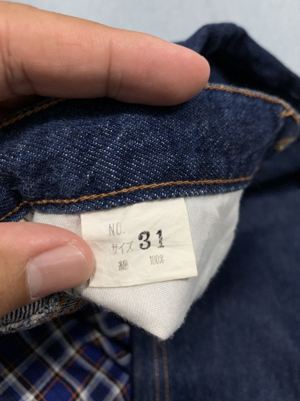 Japanese Brand Vintage G/G Club Distressed Denim Made In Japan Size US 28 / EU 44 - 3 Thumbnail