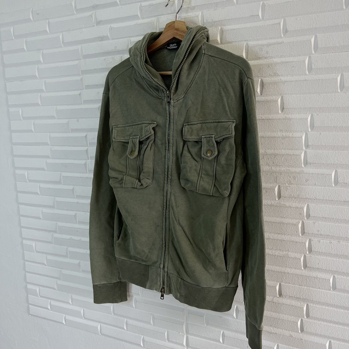 Japanese Brand MILITARY STYLE GYM MASTER HOODIE JACKET Size US M / EU 48-50 / 2 - 2 Thumbnail