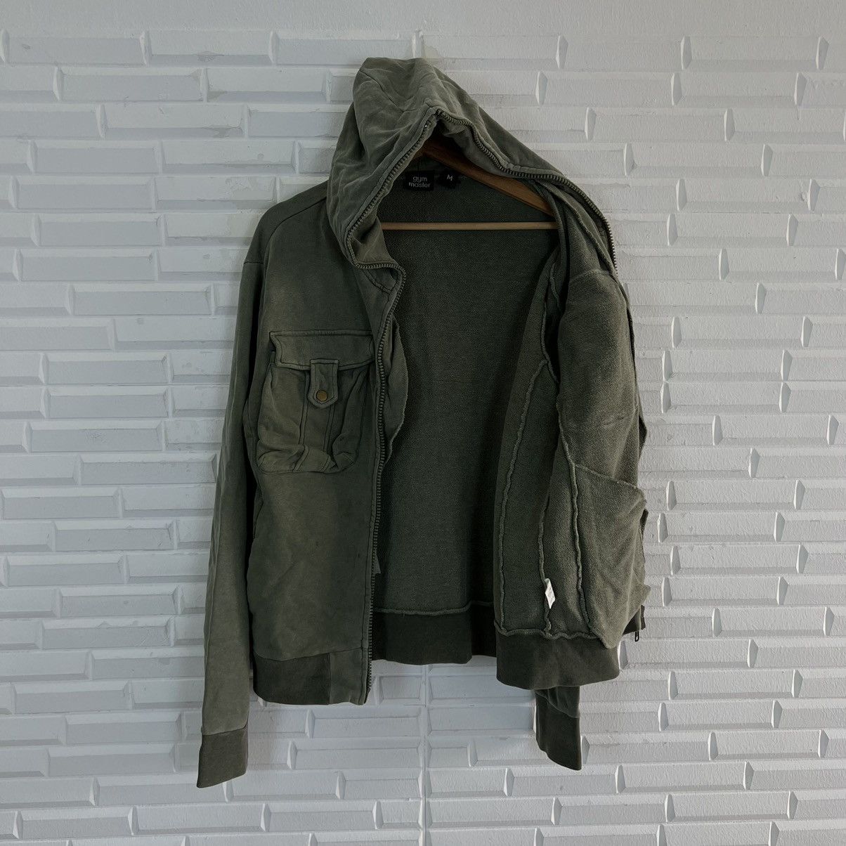 Japanese Brand MILITARY STYLE GYM MASTER HOODIE JACKET Size US M / EU 48-50 / 2 - 7 Thumbnail
