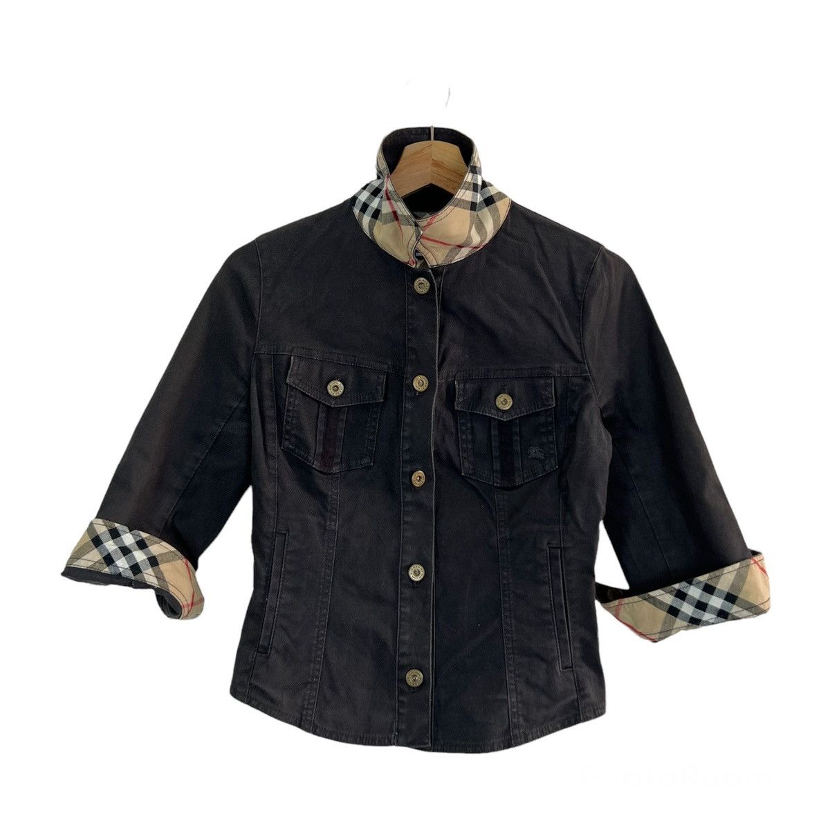 Burberry BURBERRY BLUE LABEL FADED STYLE NOVA CHECK LINING Size US M / EU 48-50 / 2 - 1 Thumbnail