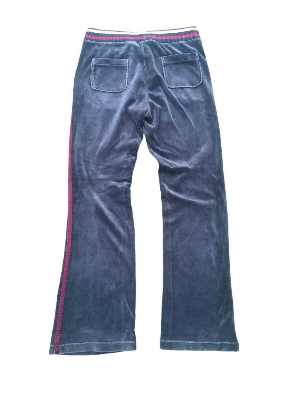 Nike Vintage Nike Velvet Velour Sweatpants Bootcut Flared Size 31" - 2 Thumbnail