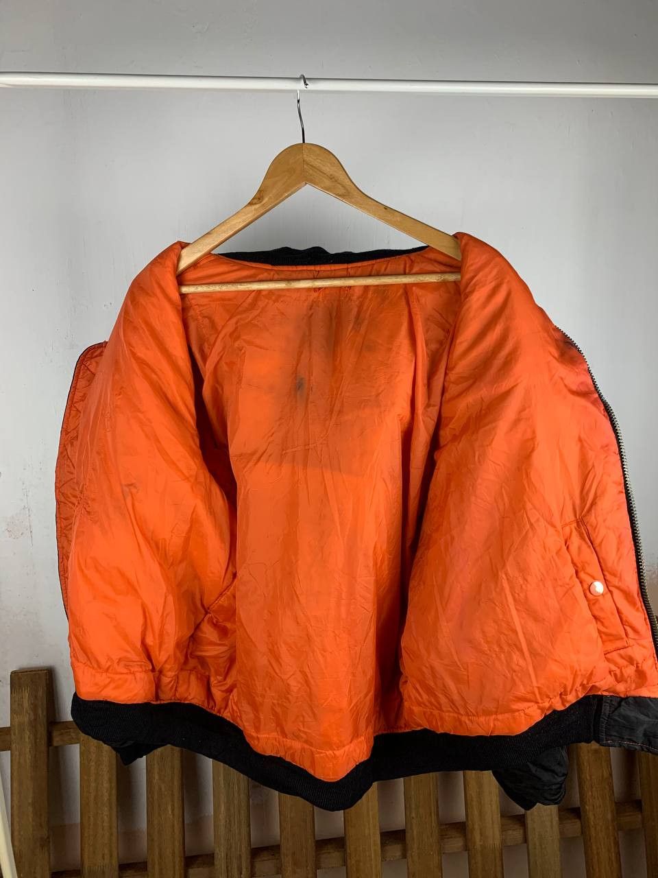 Japanese Brand Million Guy Ma-1 Reversible Bomber Size US L / EU 52-54 / 3 - 3 Thumbnail