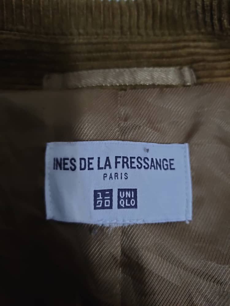 Japanese Brand Uniqlo x Ines Corduroy Ladies Jacket Size S / US 4 / IT 40 - 4 Thumbnail