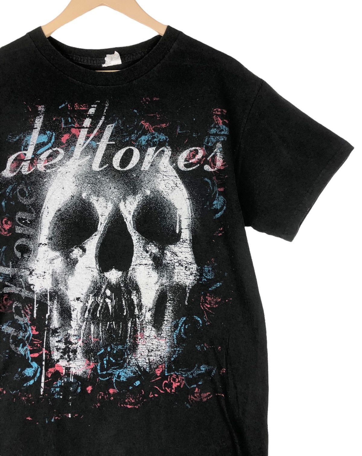 Band Tees Vintage Y2K Deftones Skull T Shirt Size US M / EU 48-50 / 2 - 4 Thumbnail